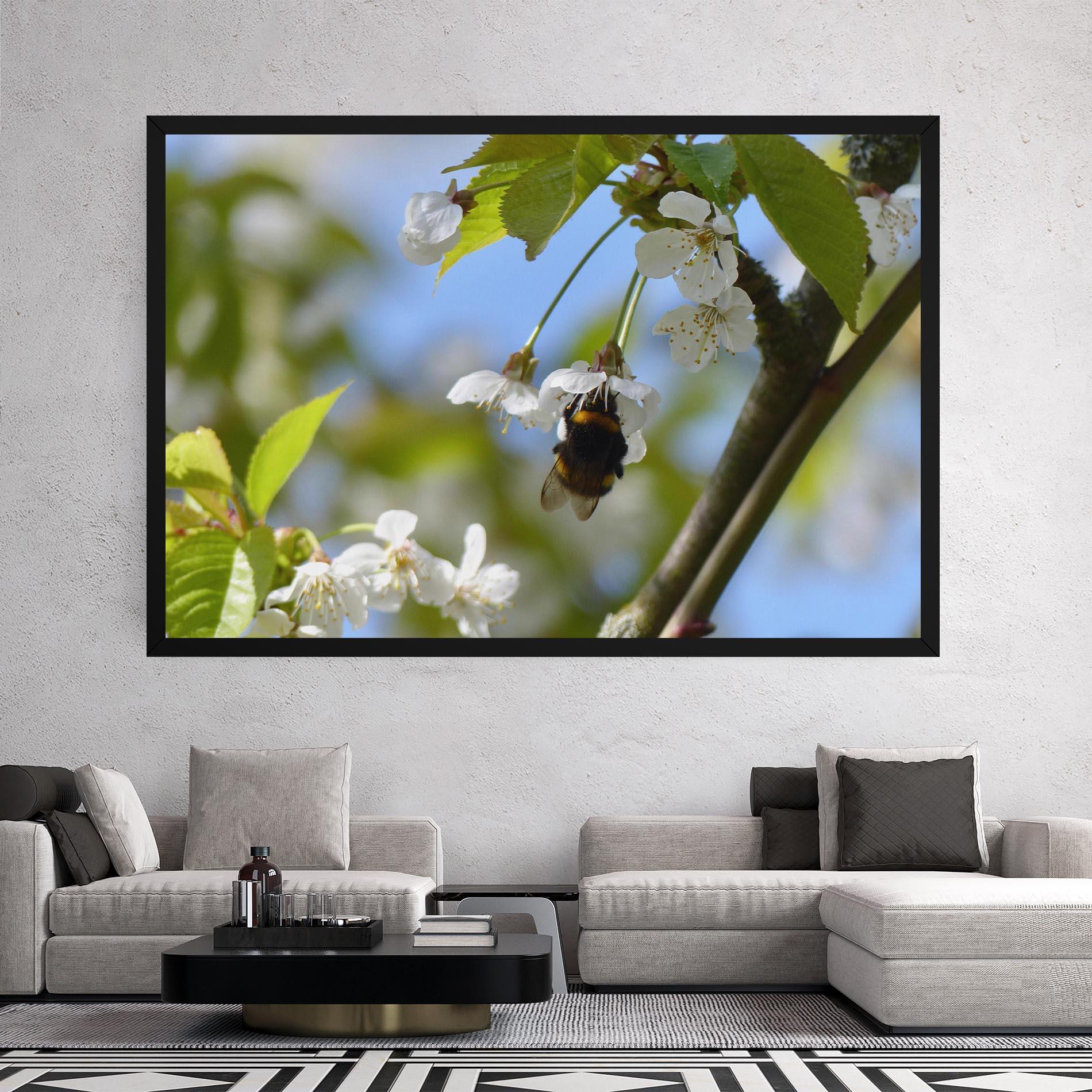 Tablou Canvas Bee Wild Tree mockup 2