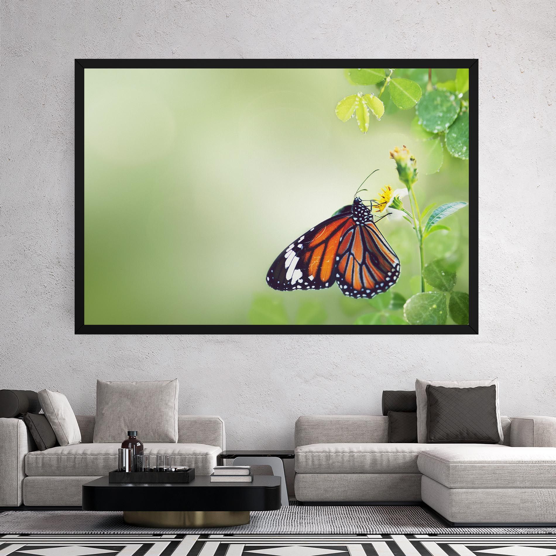 Butterfly Wild Plant mockup 2