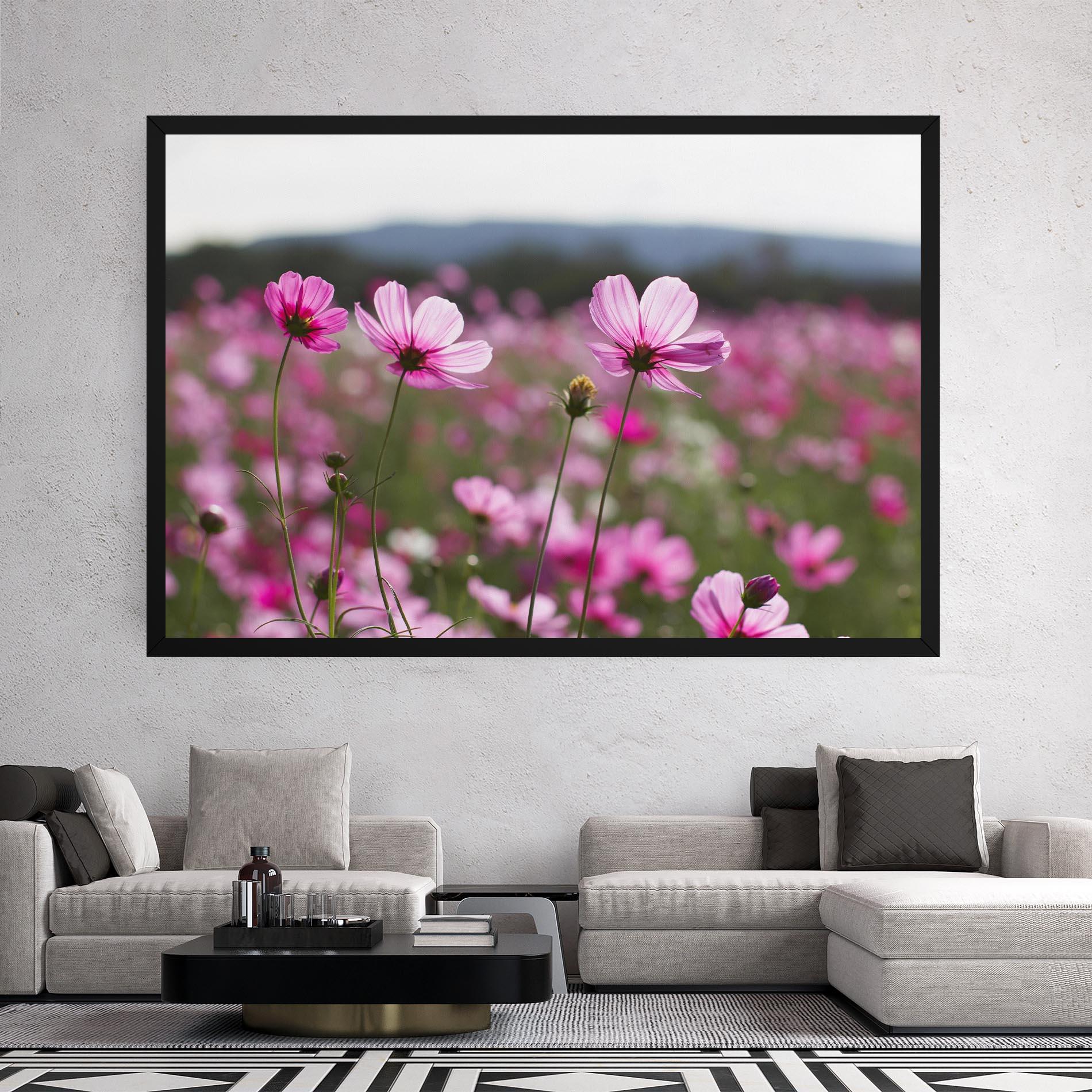 Tablou Canvas Cosmos Flower mockup 2