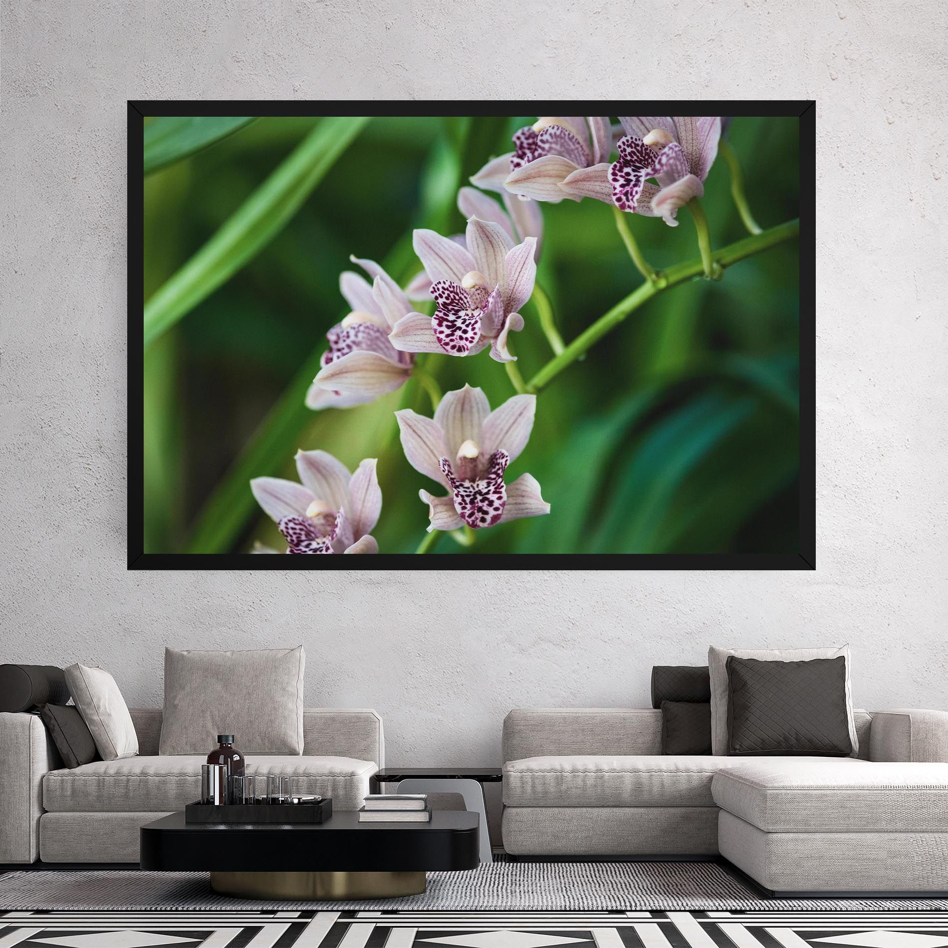 Cymbidium Orchid mockup 2