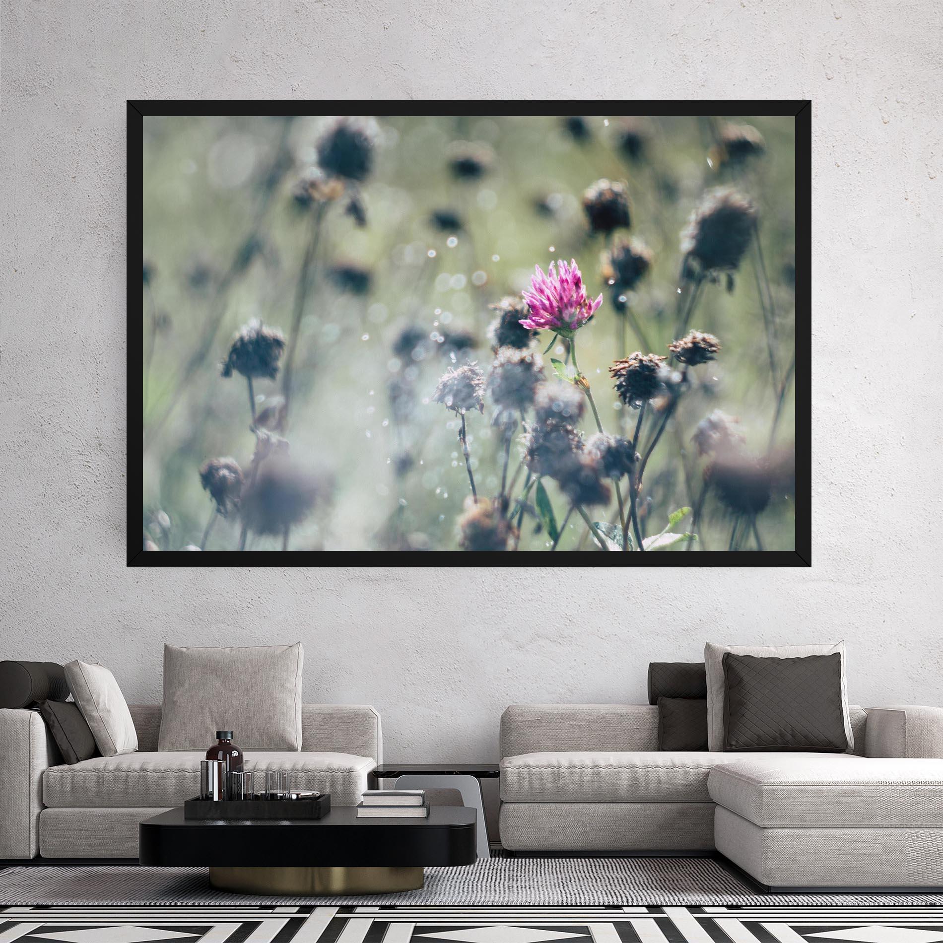 Tablou Canvas Dreamy Purple Flower mockup 2