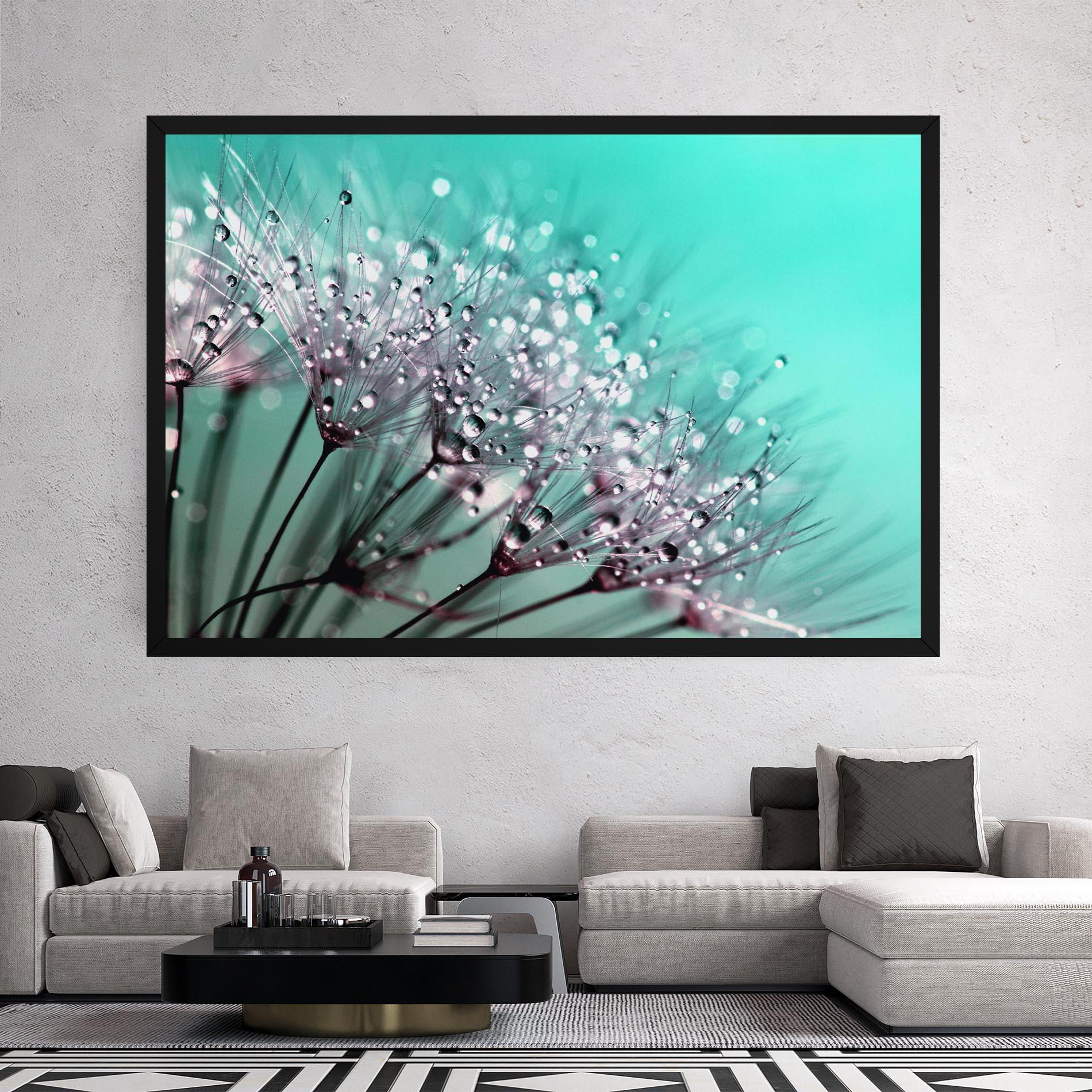 Tablou Canvas Water Flower mockup 2