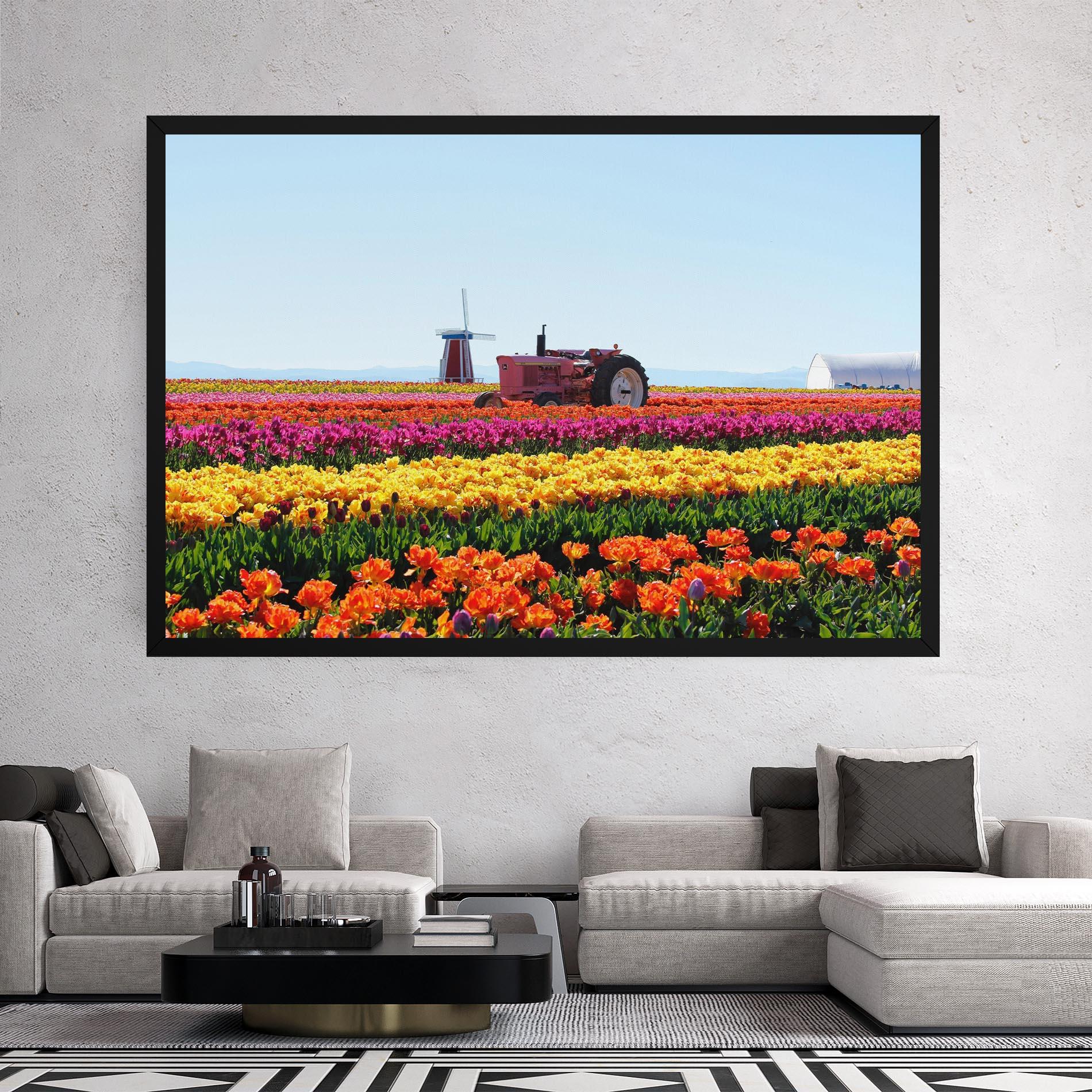 Tablou Canvas Working Wild Field mockup 2