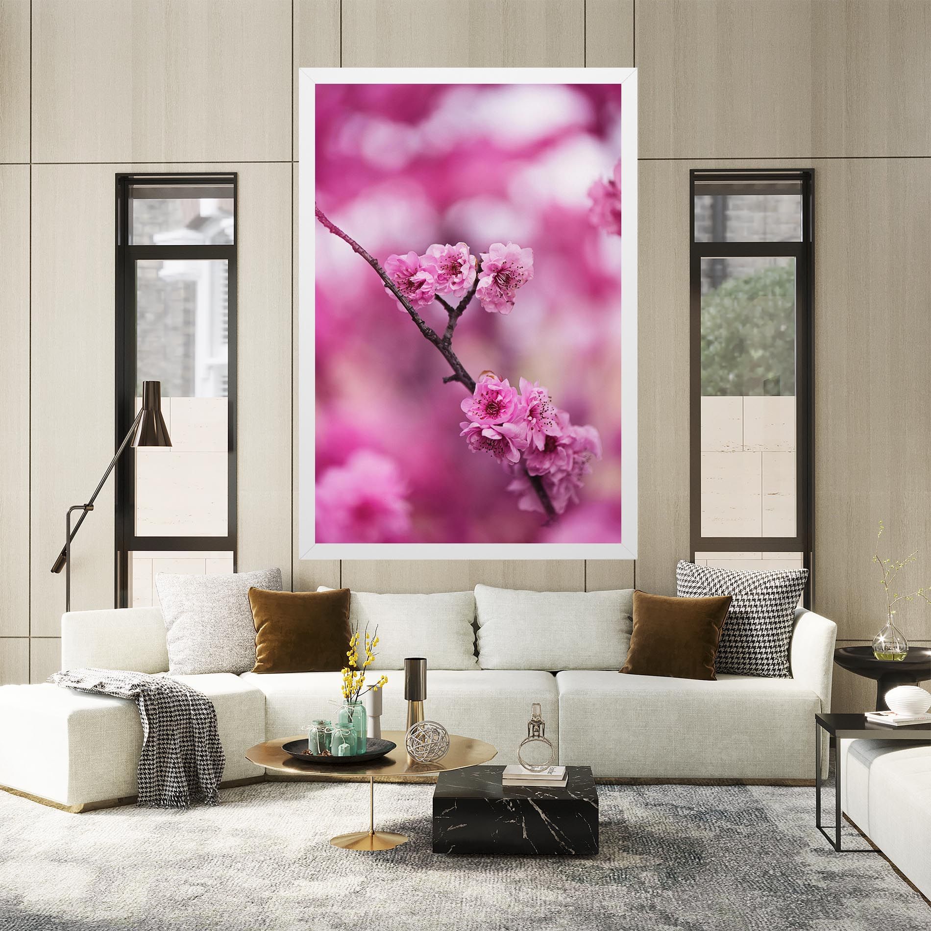 Pink Flower Tree mockup 2
