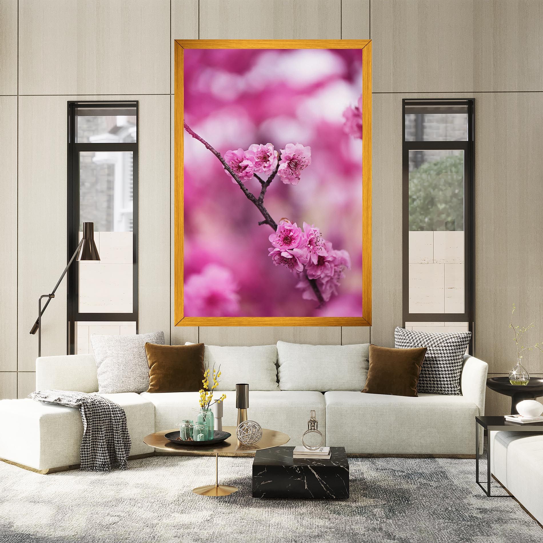 Pink Flower Tree mockup 2