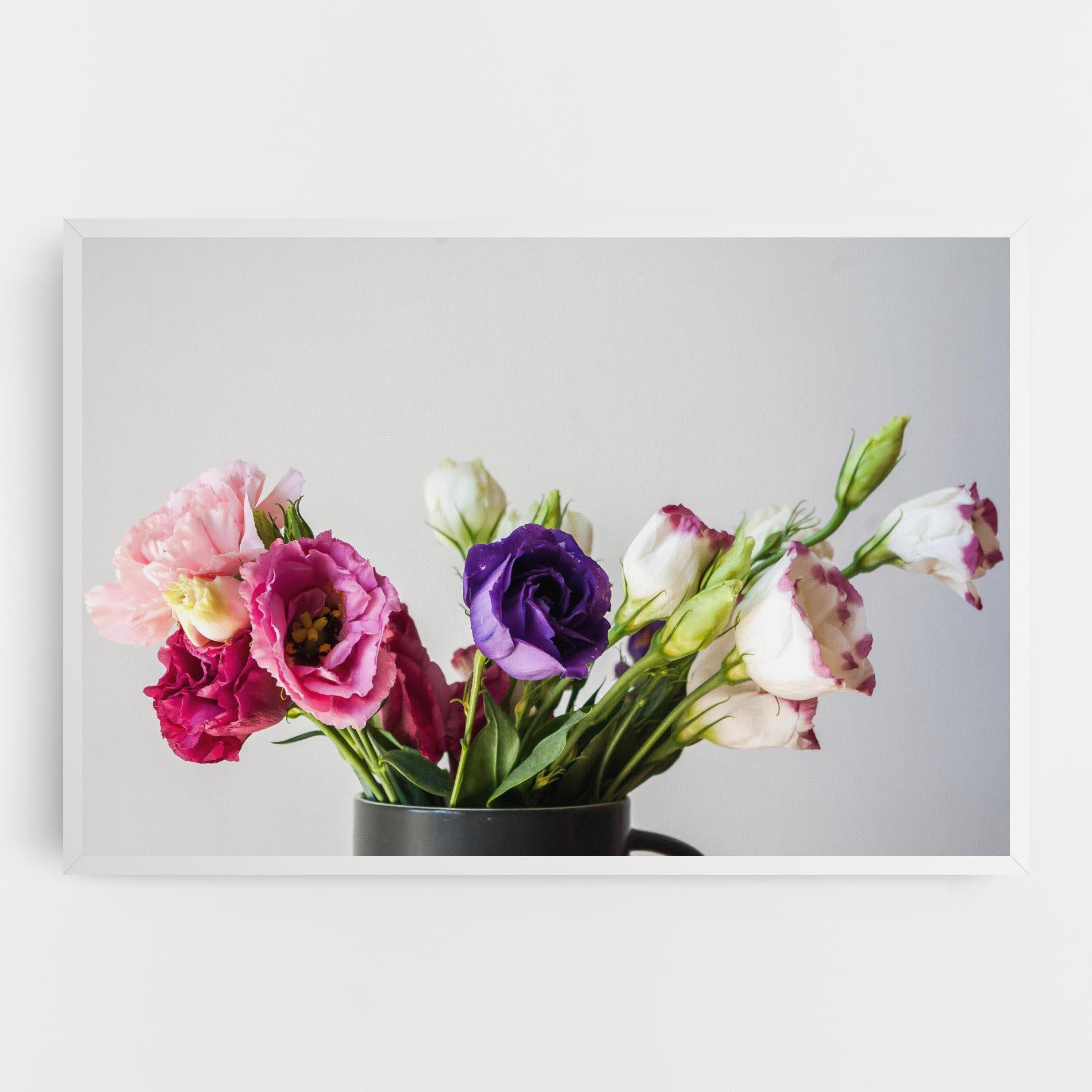 Tablou Canvas Flowers In Vase mockup 0