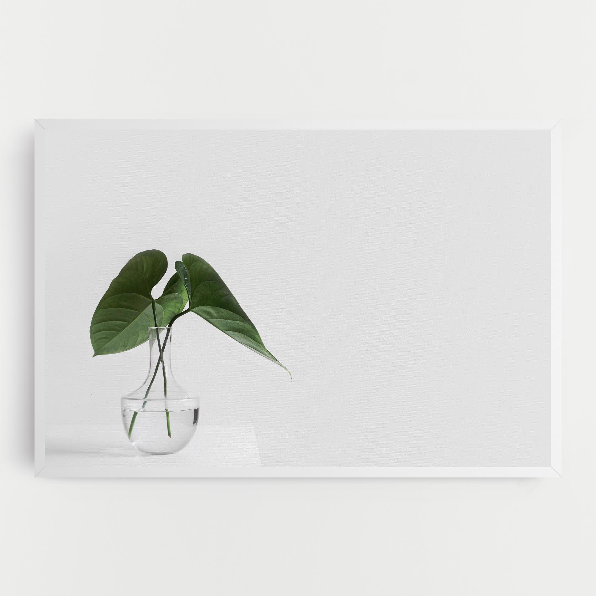Tablou Canvas White Table Vase mockup 0