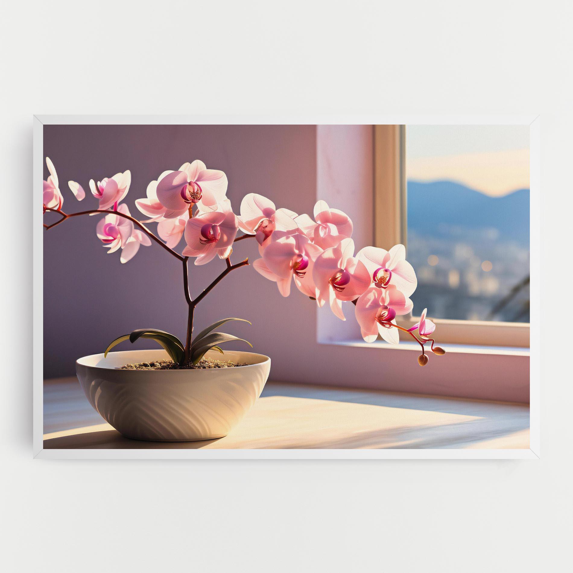 Tablou Canvas Window Vase mockup 0