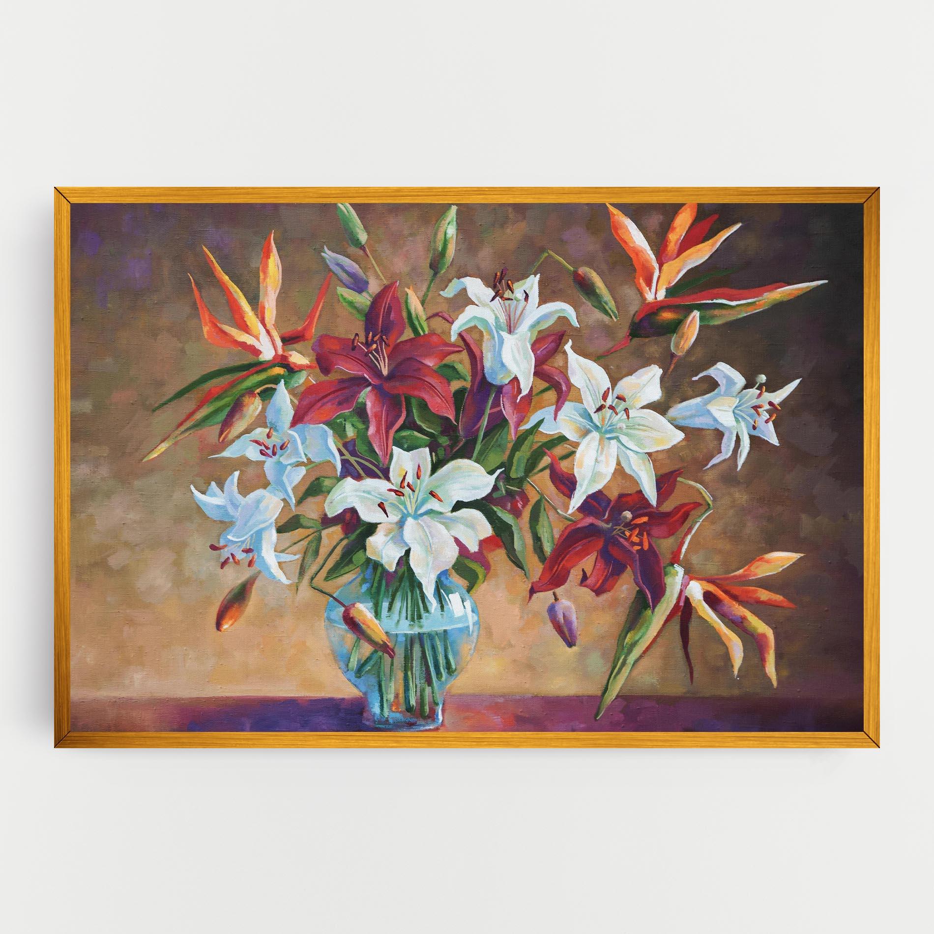 Tablou Canvas Flower Vase mockup 0