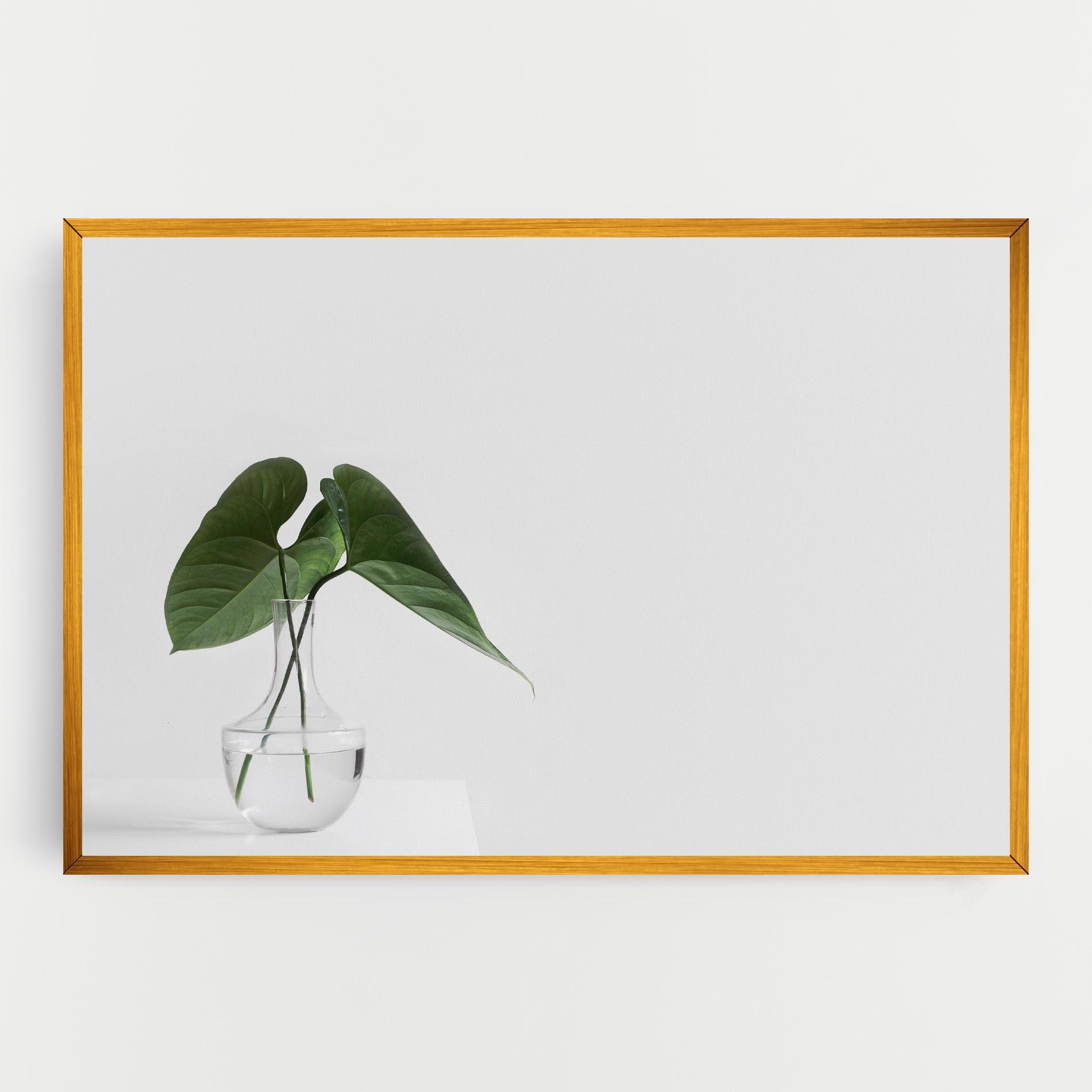 Tablou Canvas White Table Vase mockup 0