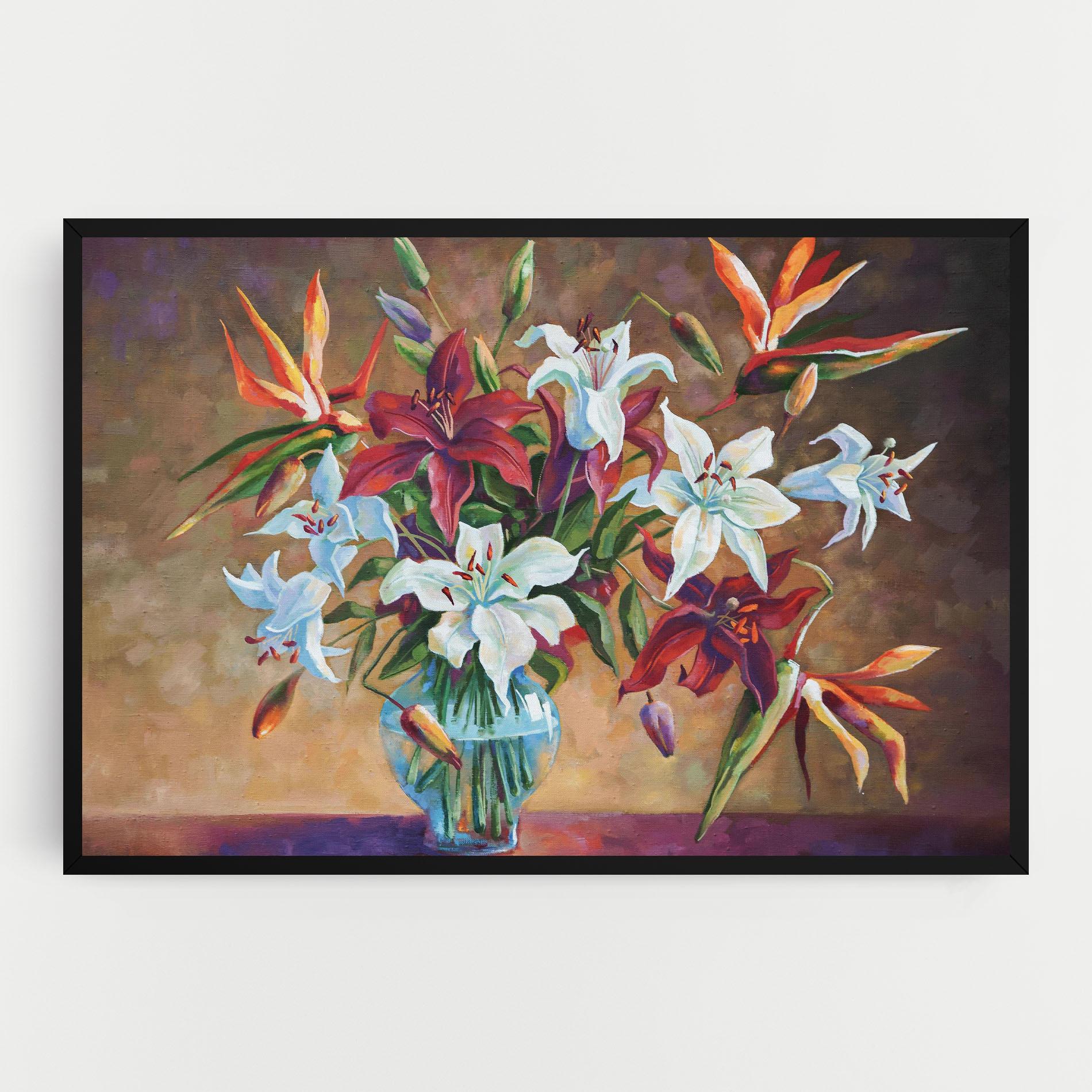 Tablou Canvas Flower Vase mockup 0