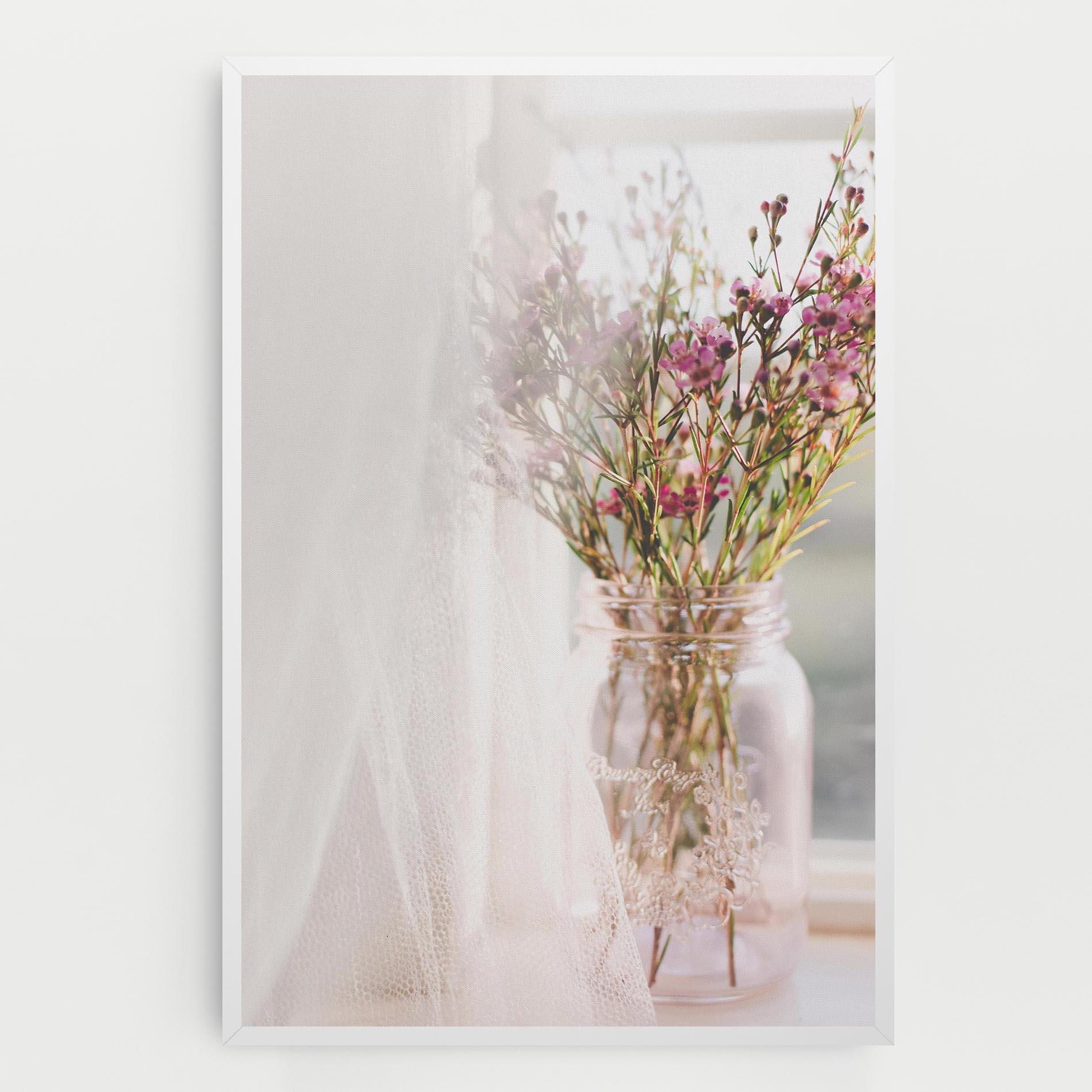 Tablou Canvas Field Flowers Vase mockup 0