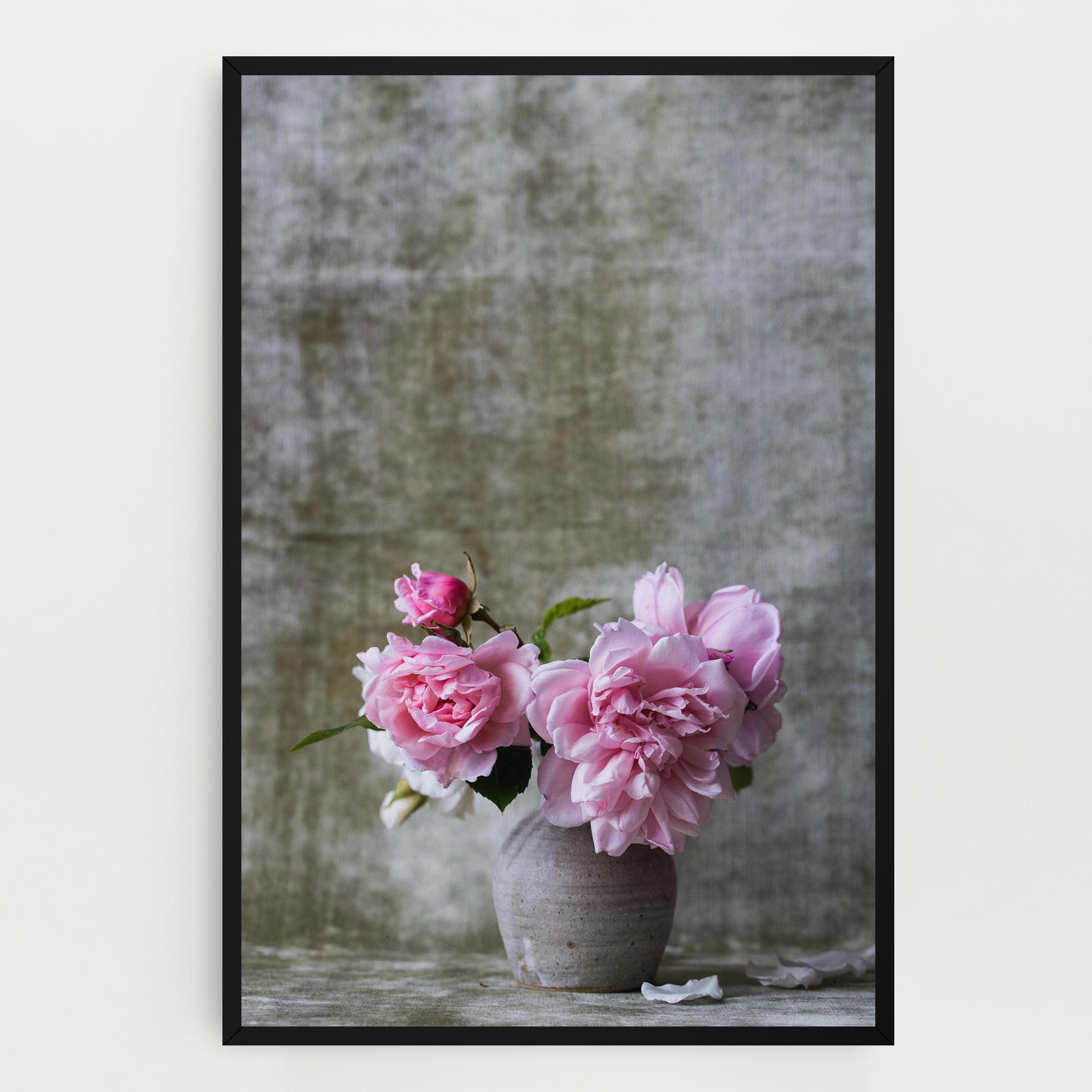 Tablou Canvas Rose Vase mockup 0