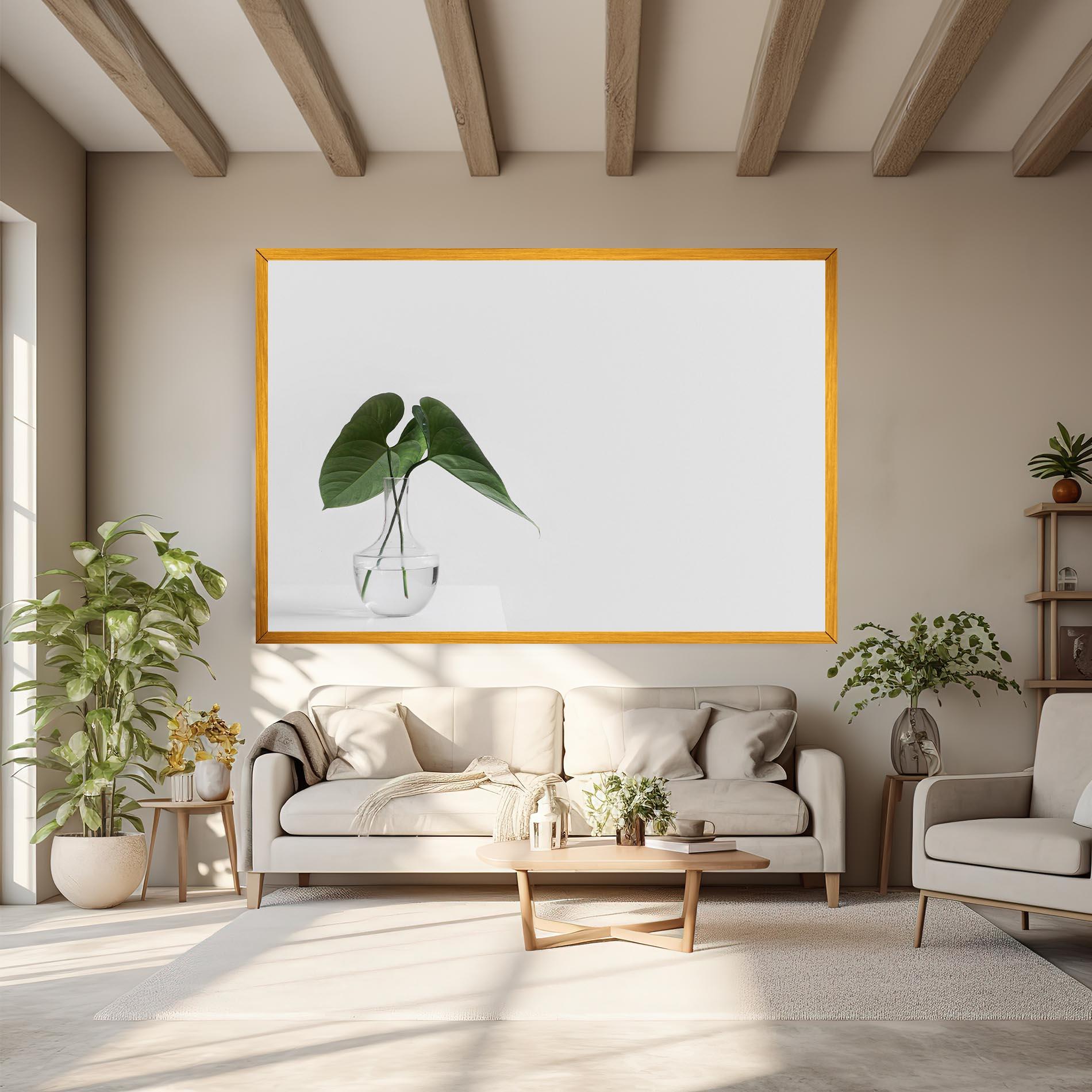 Tablou Canvas White Table Vase mockup 6