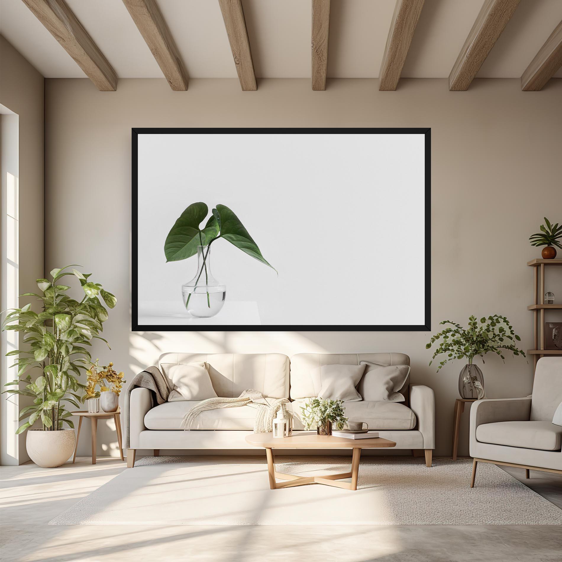 Tablou Canvas White Table Vase mockup 6