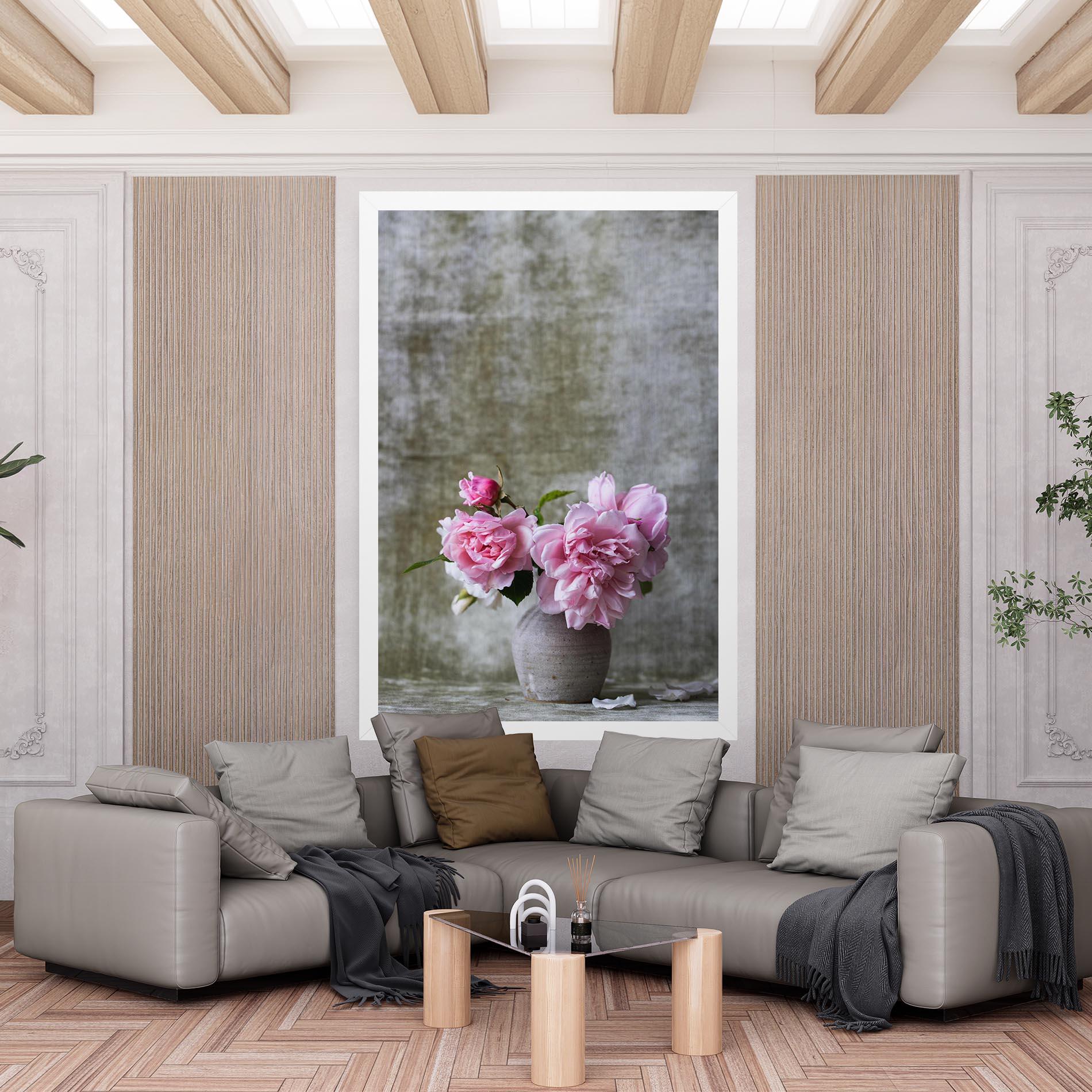 Tablou Canvas Rose Vase mockup 6