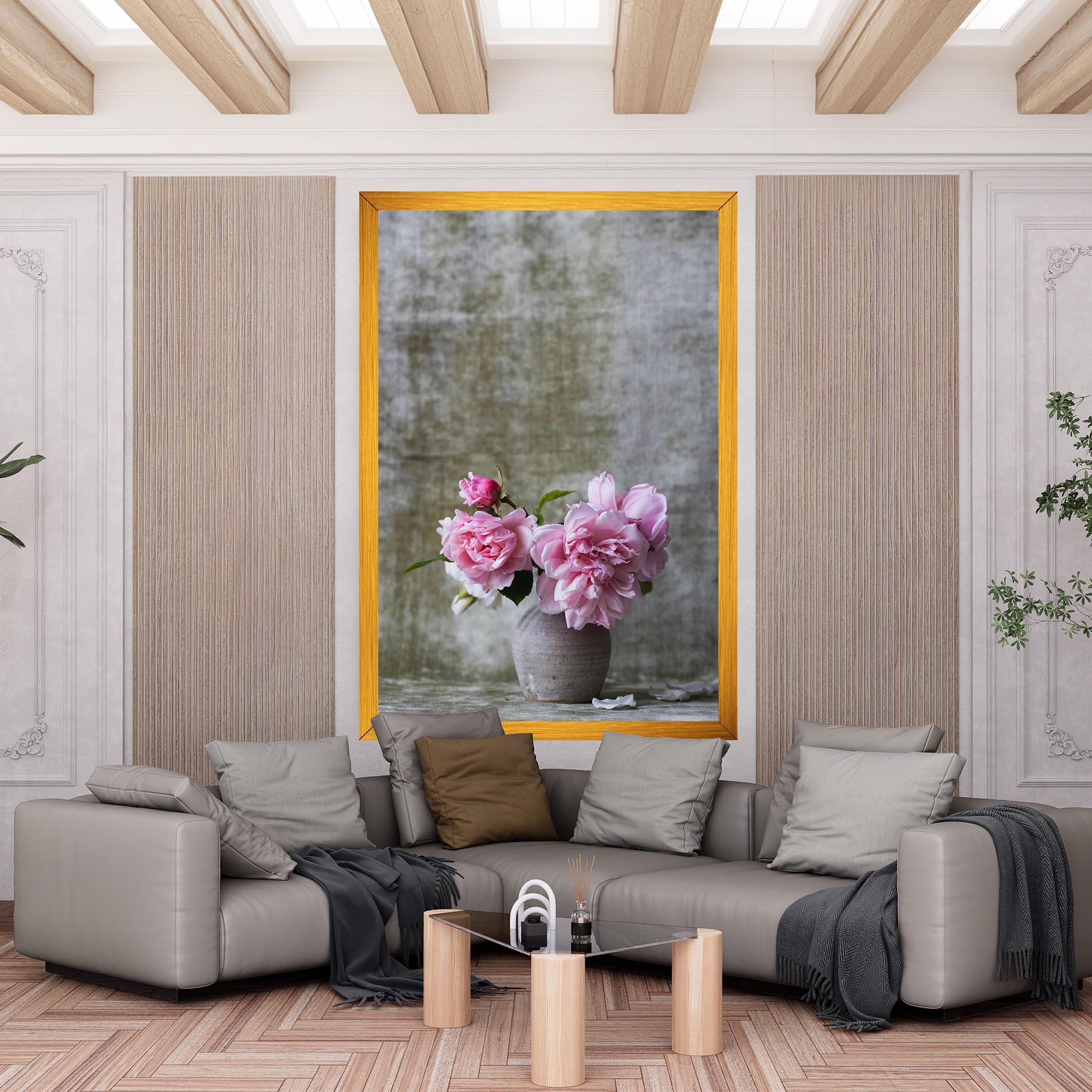 Tablou Canvas Rose Vase mockup 6