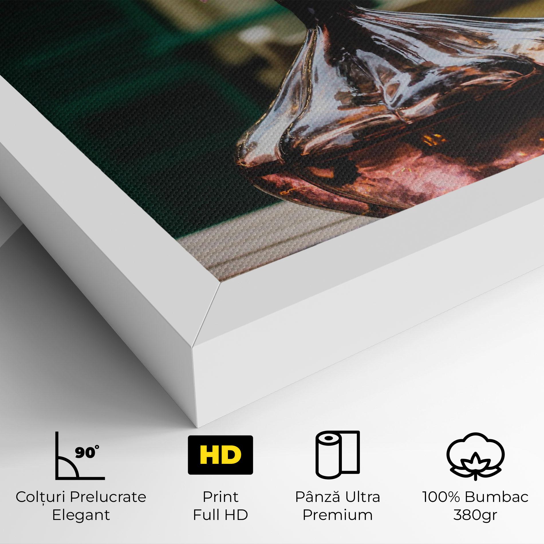 Tablou Canvas Pink Vase Flower mockup 4