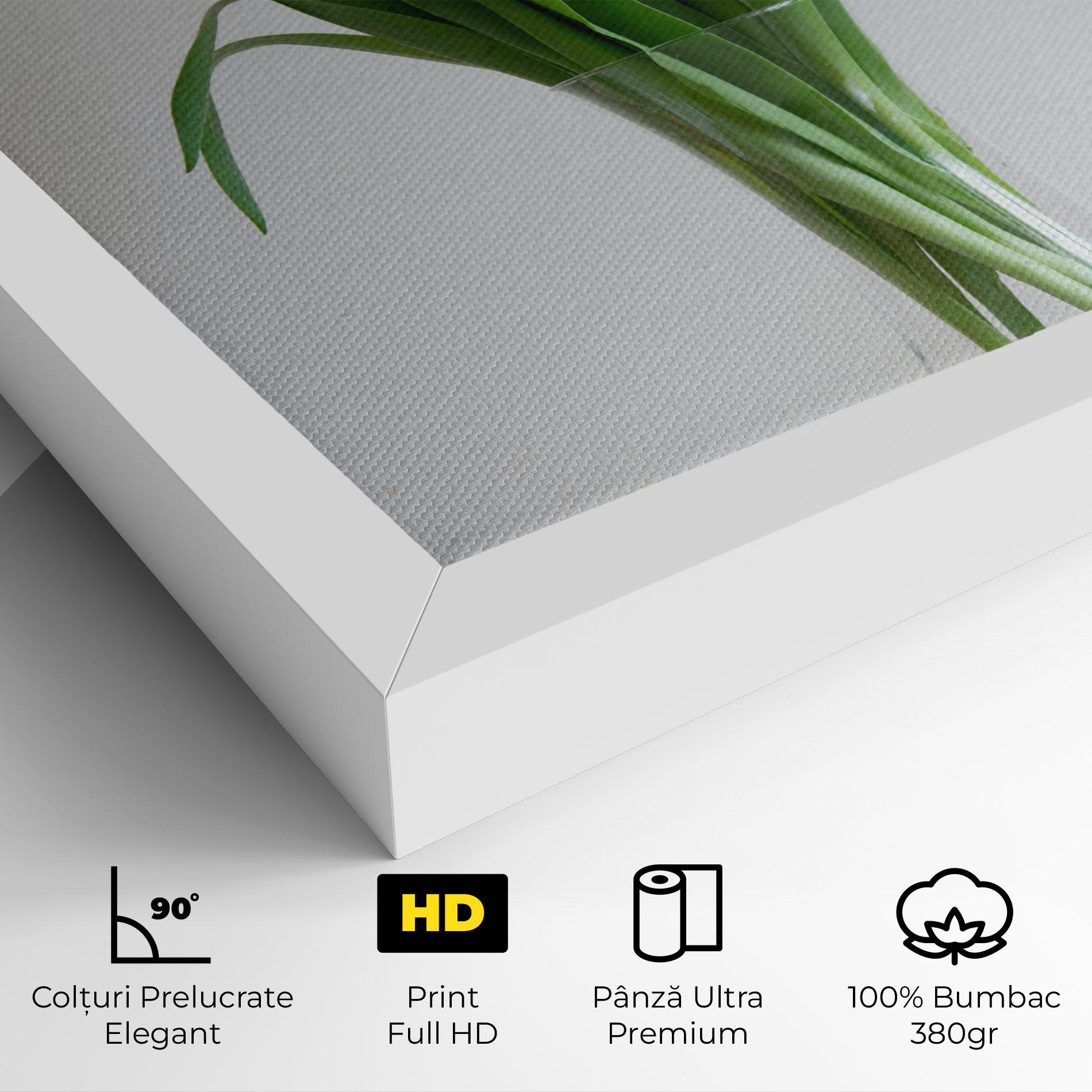 Tablou Canvas Pretty Tulips Vase mockup 4