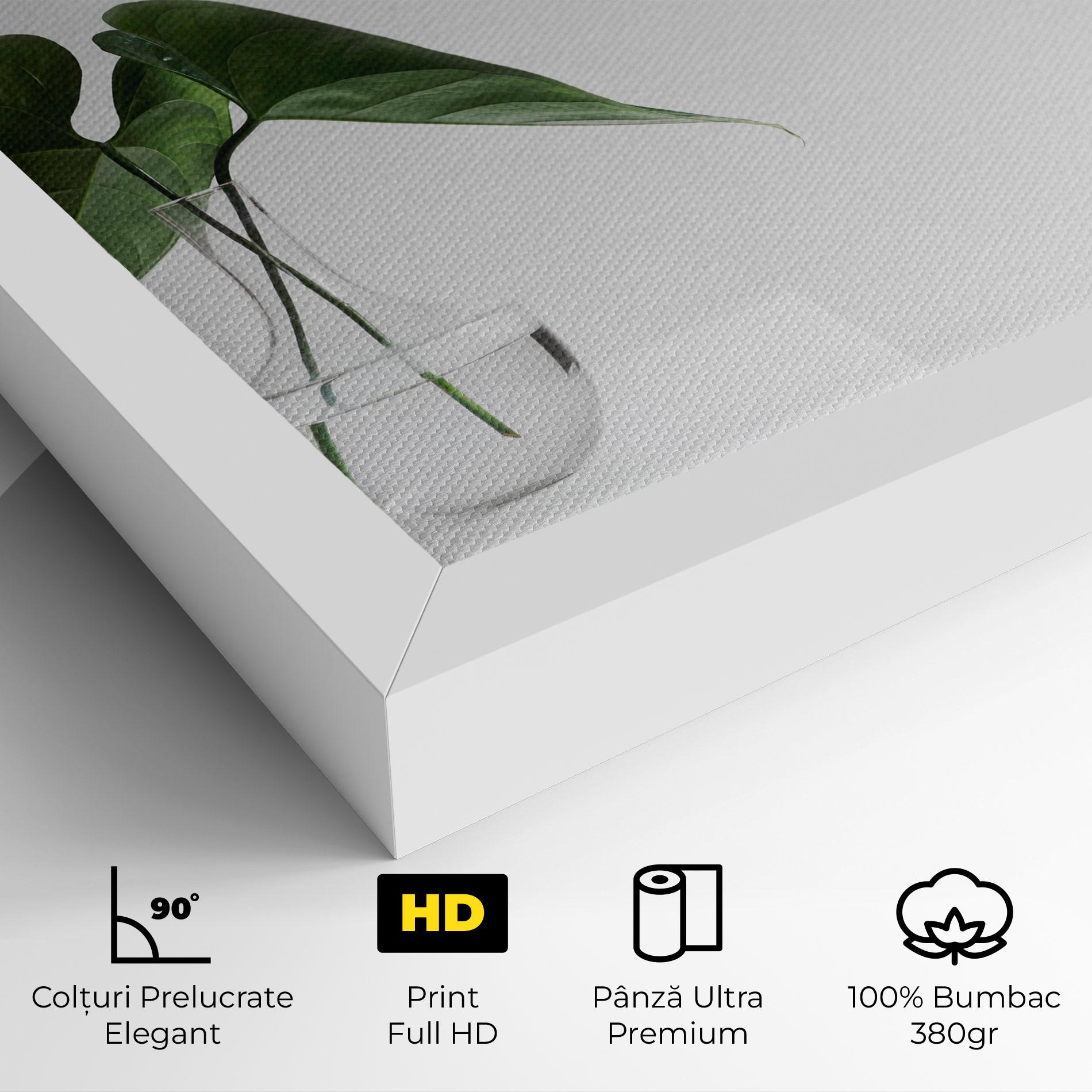Tablou Canvas White Table Vase mockup 4