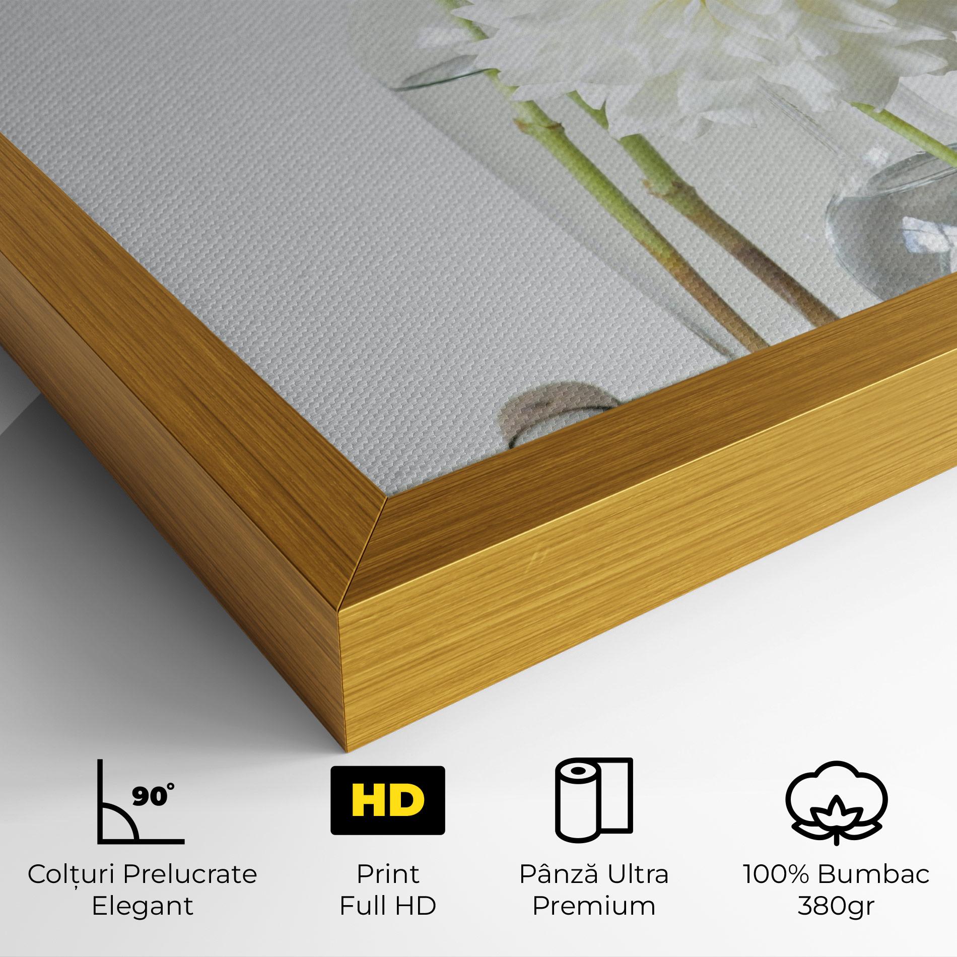 Tablou Canvas Big Flower Vase mockup 4