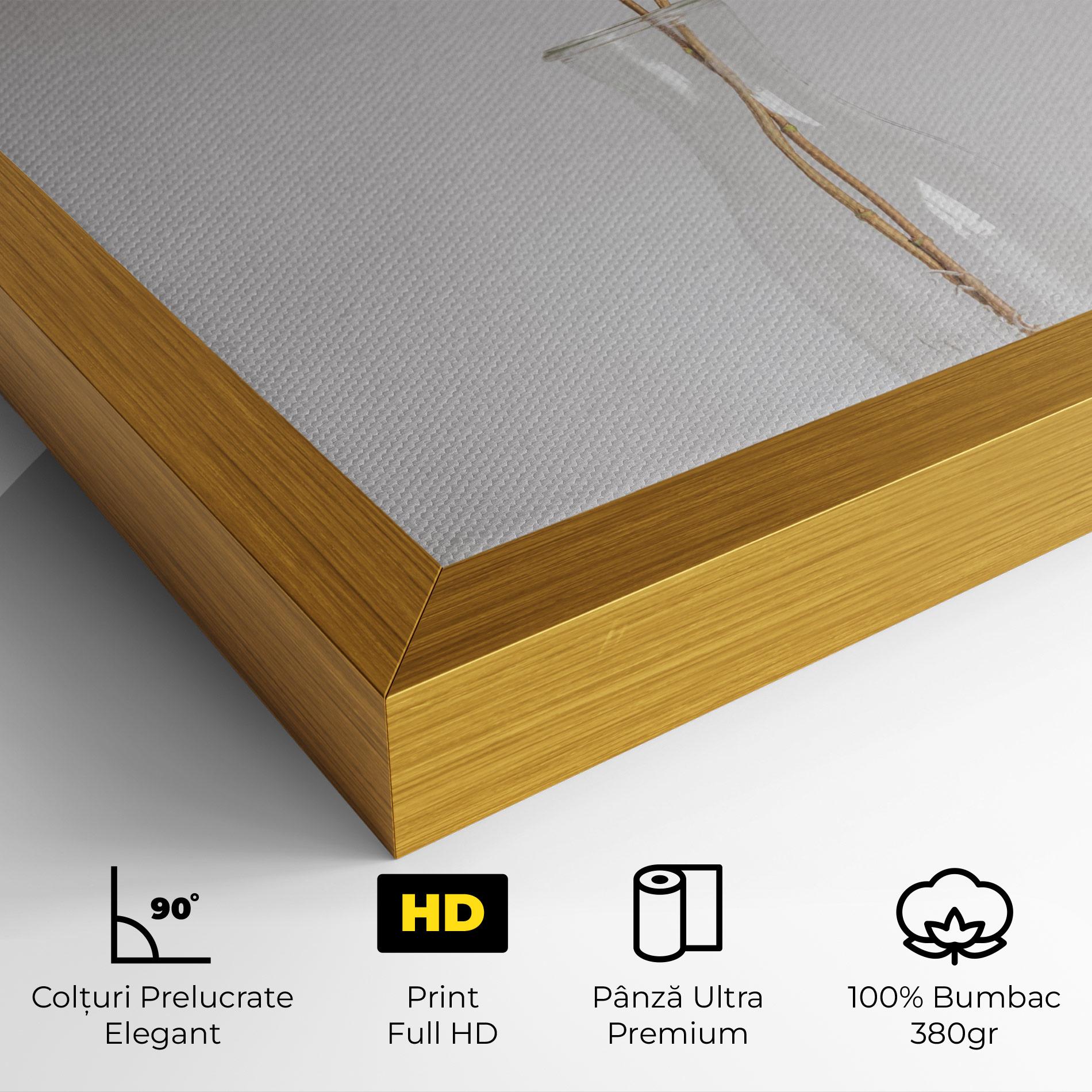 Tablou Canvas Pretty Flower Vase mockup 4