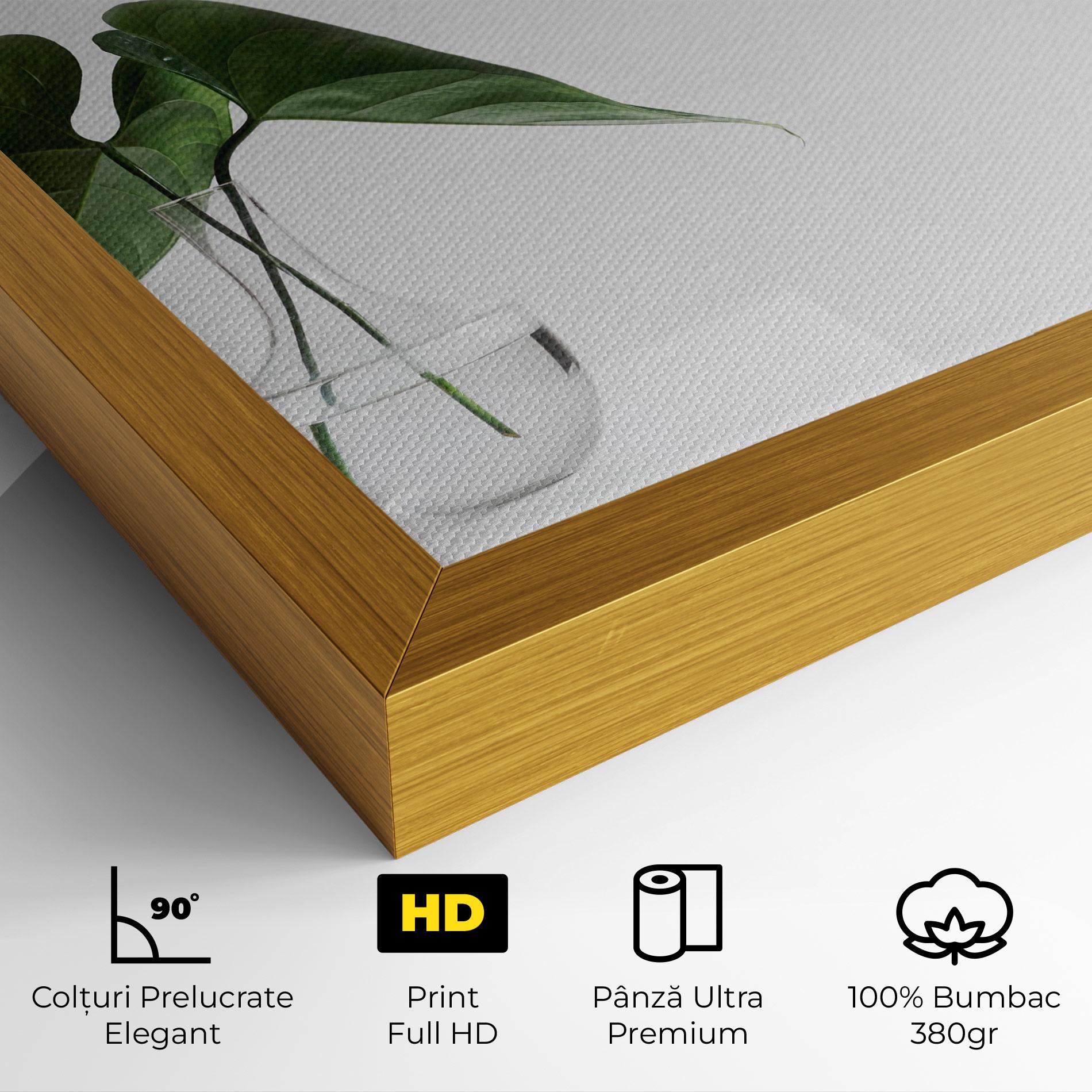 Tablou Canvas White Table Vase mockup 4