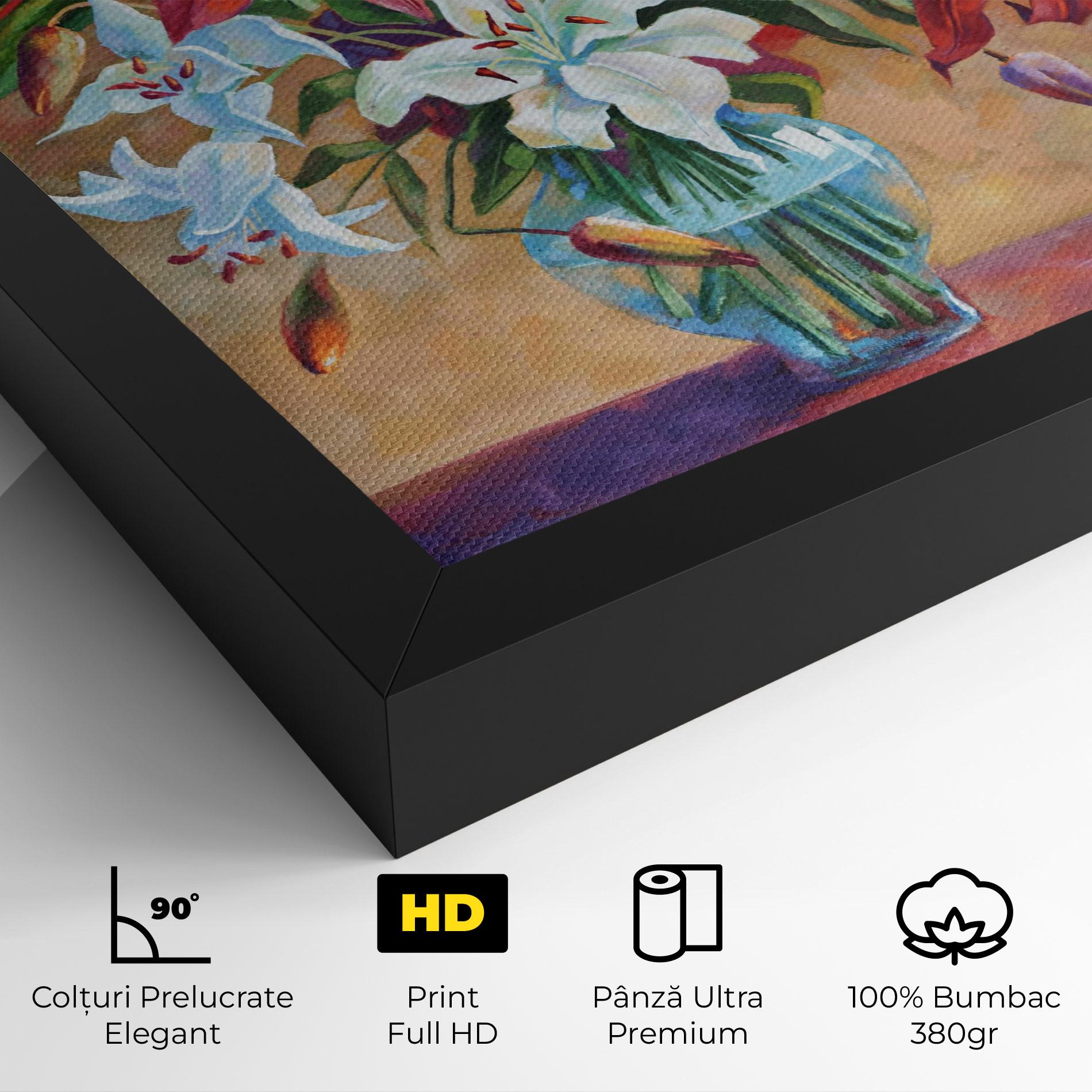 Tablou Canvas Flower Vase mockup 4