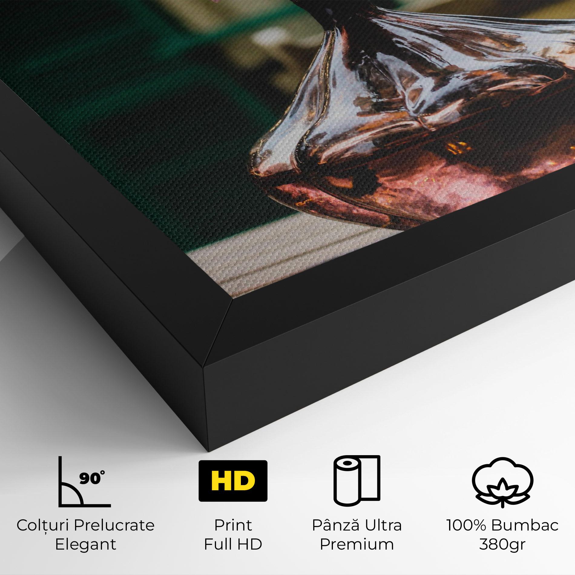 Tablou Canvas Pink Vase Flower mockup 4