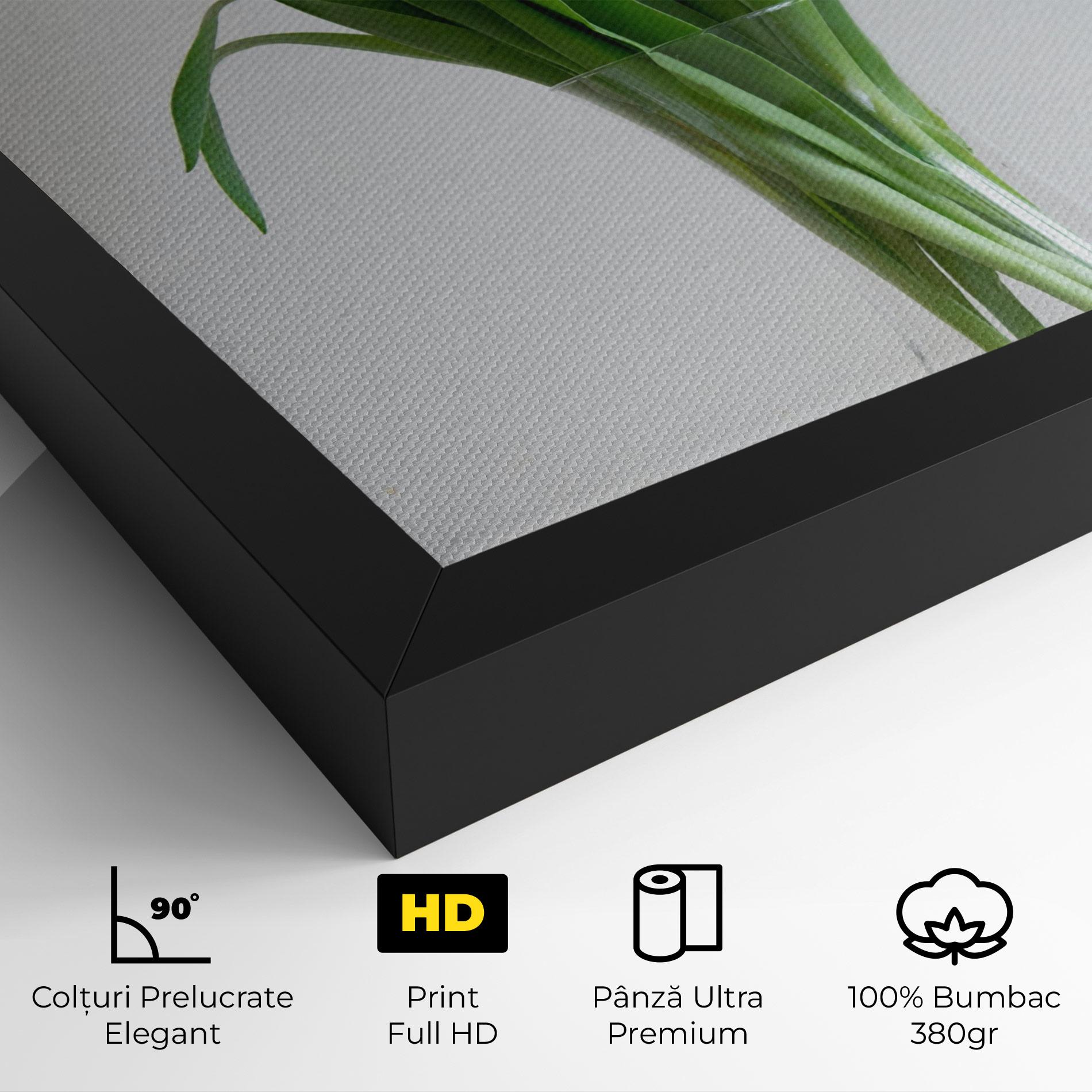 Tablou Canvas Pretty Tulips Vase mockup 4