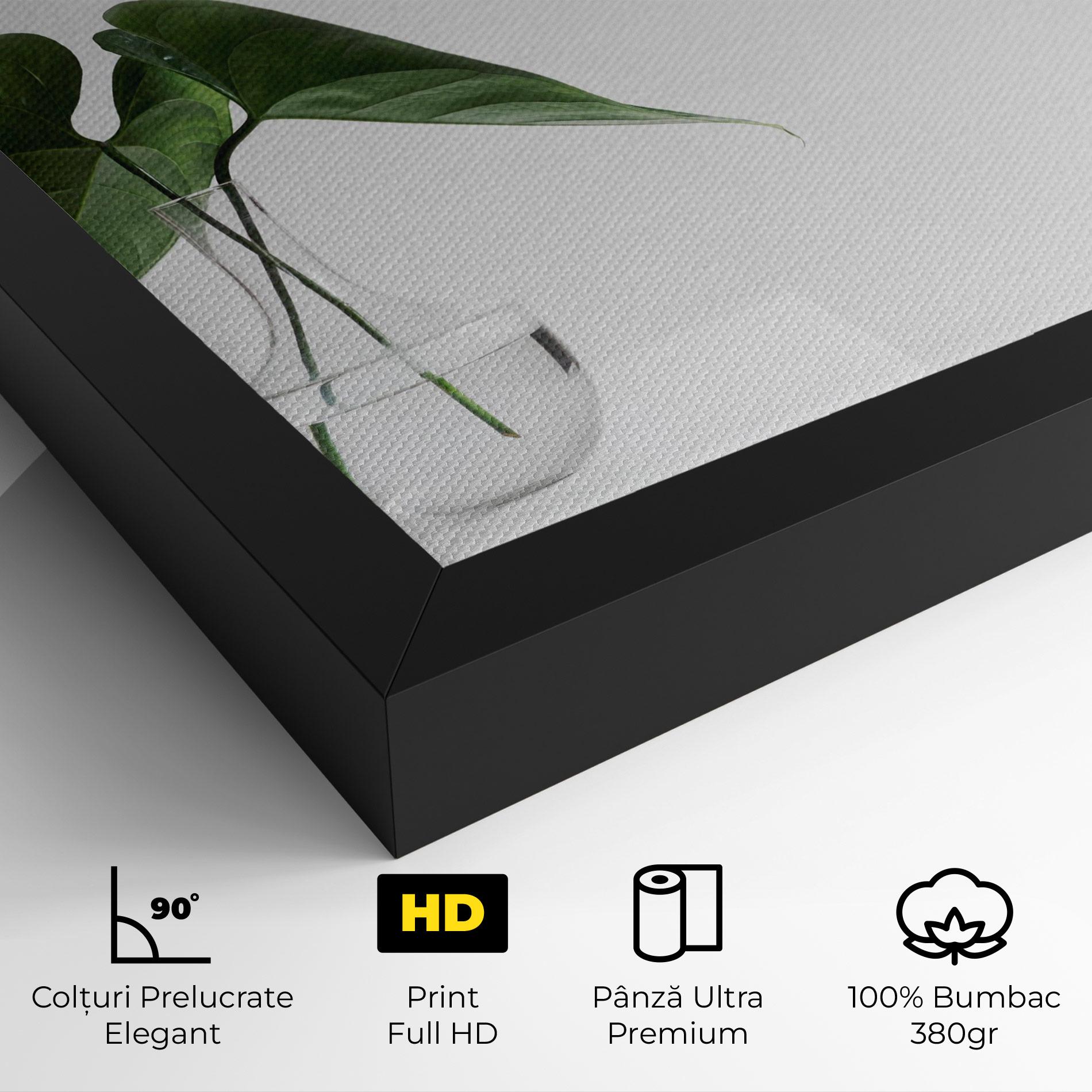 Tablou Canvas White Table Vase mockup 4