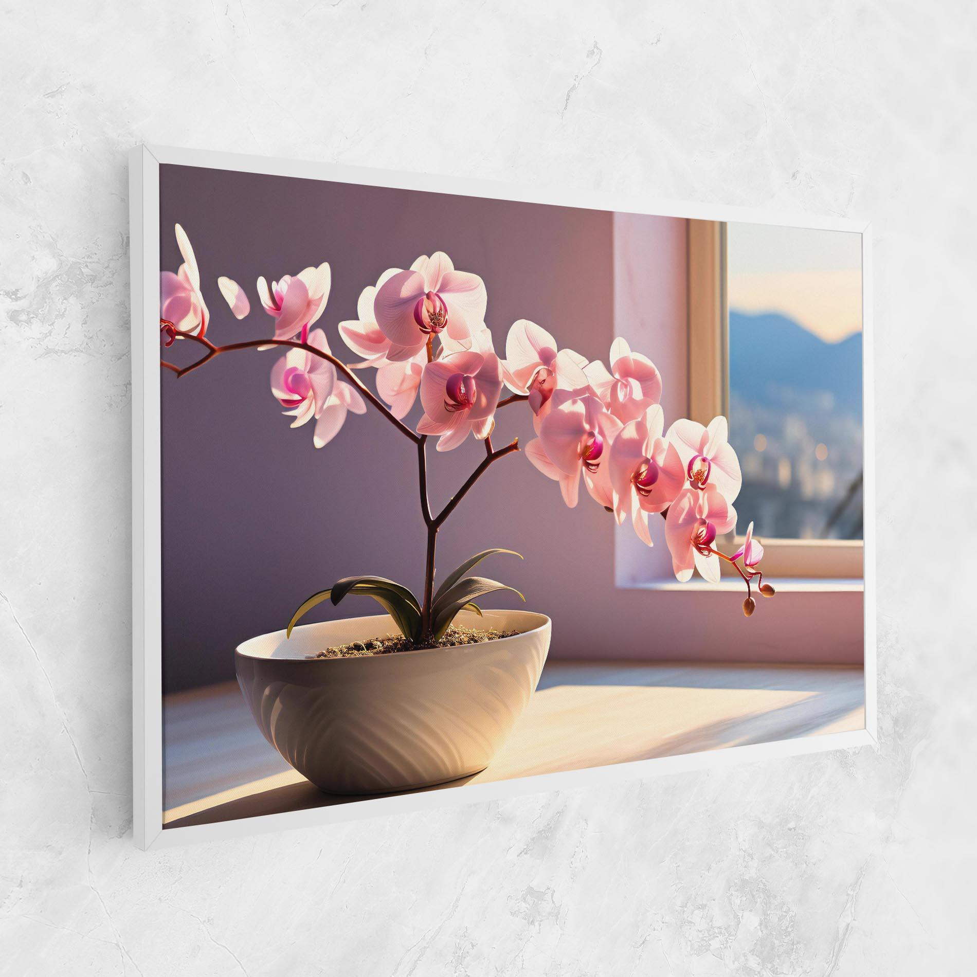 Tablou Canvas Window Vase mockup 1