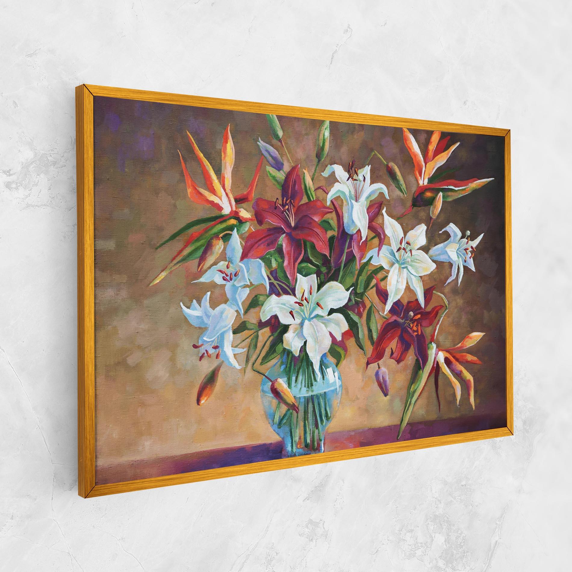 Tablou Canvas Flower Vase mockup 1