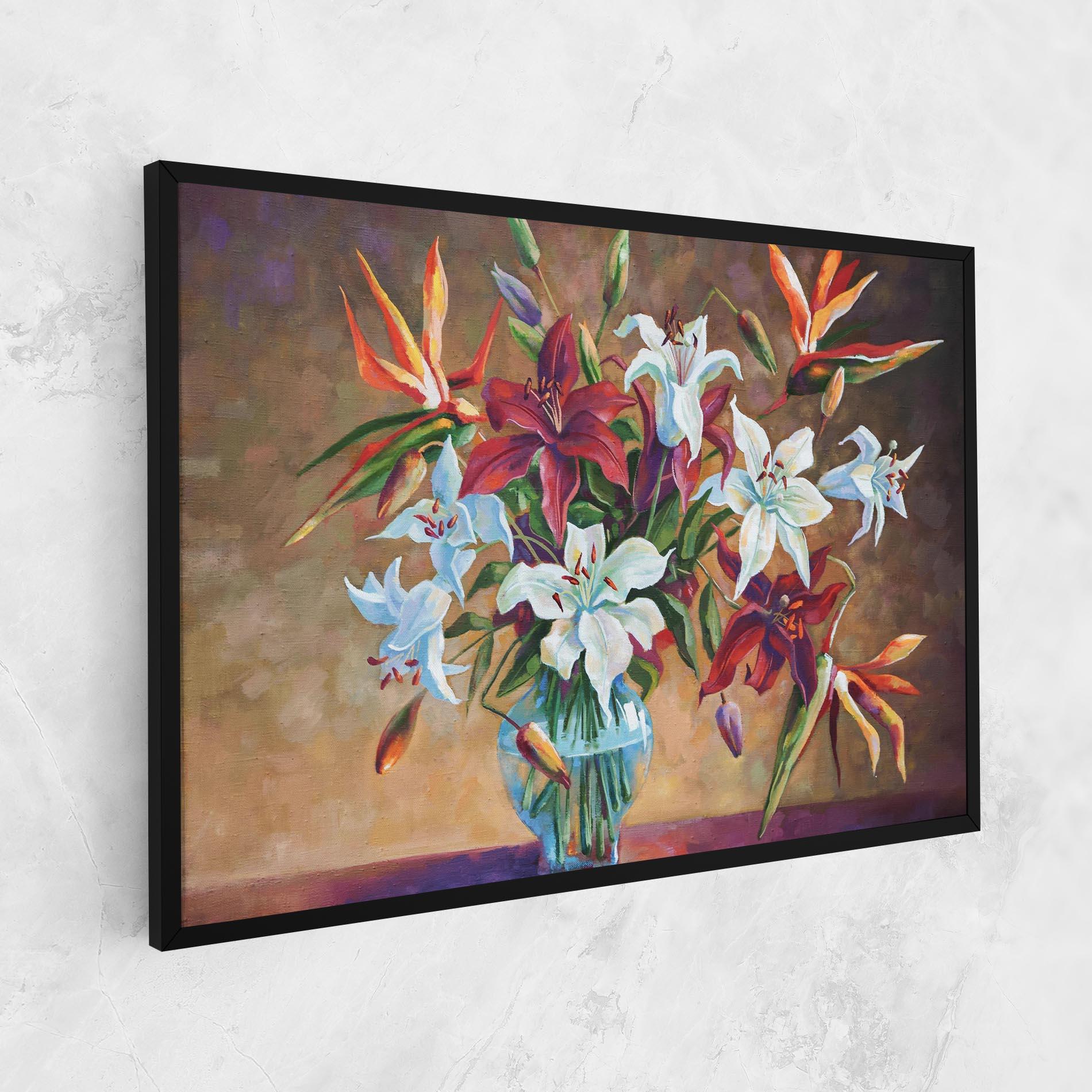 Tablou Canvas Flower Vase mockup 1