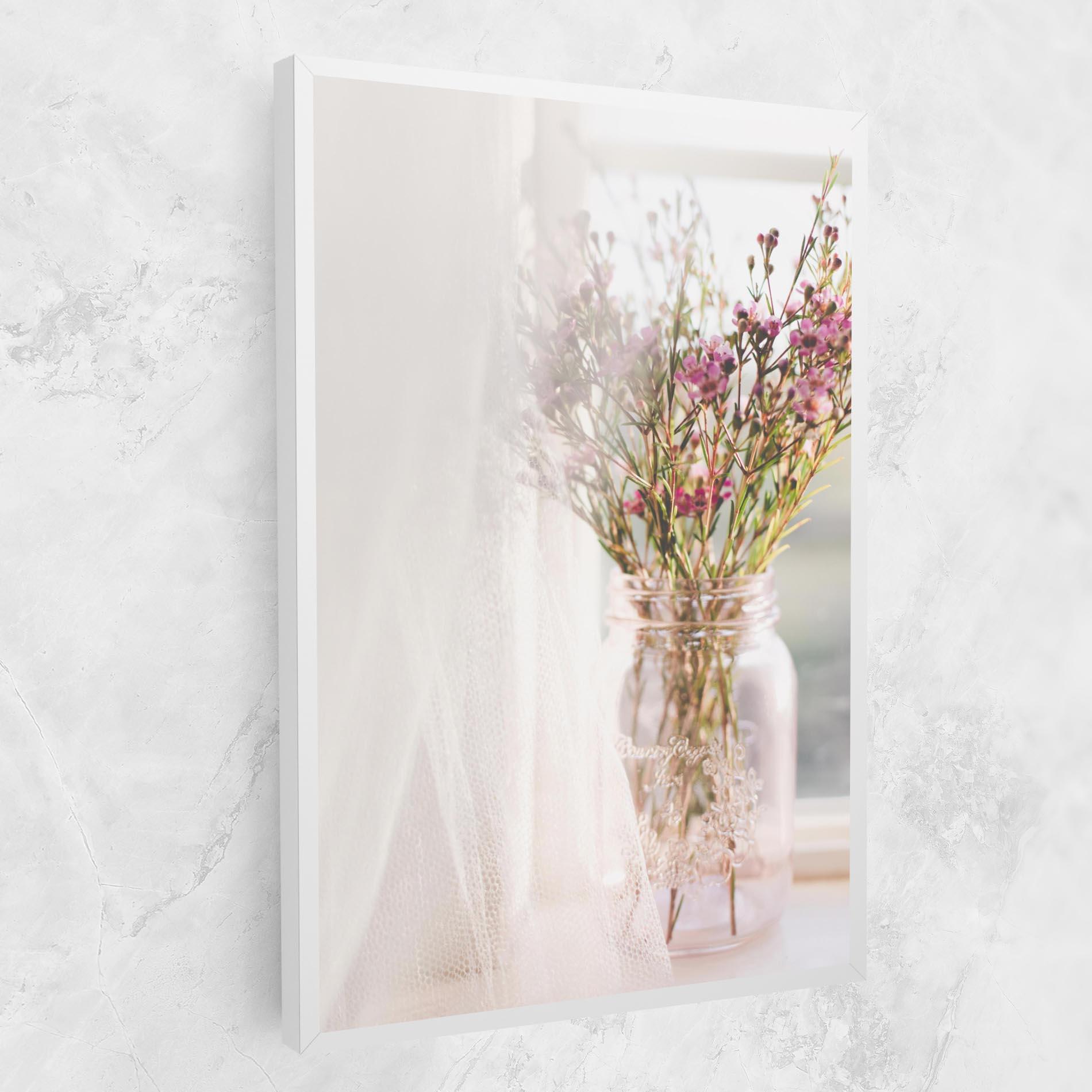 Tablou Canvas Field Flowers Vase mockup 1