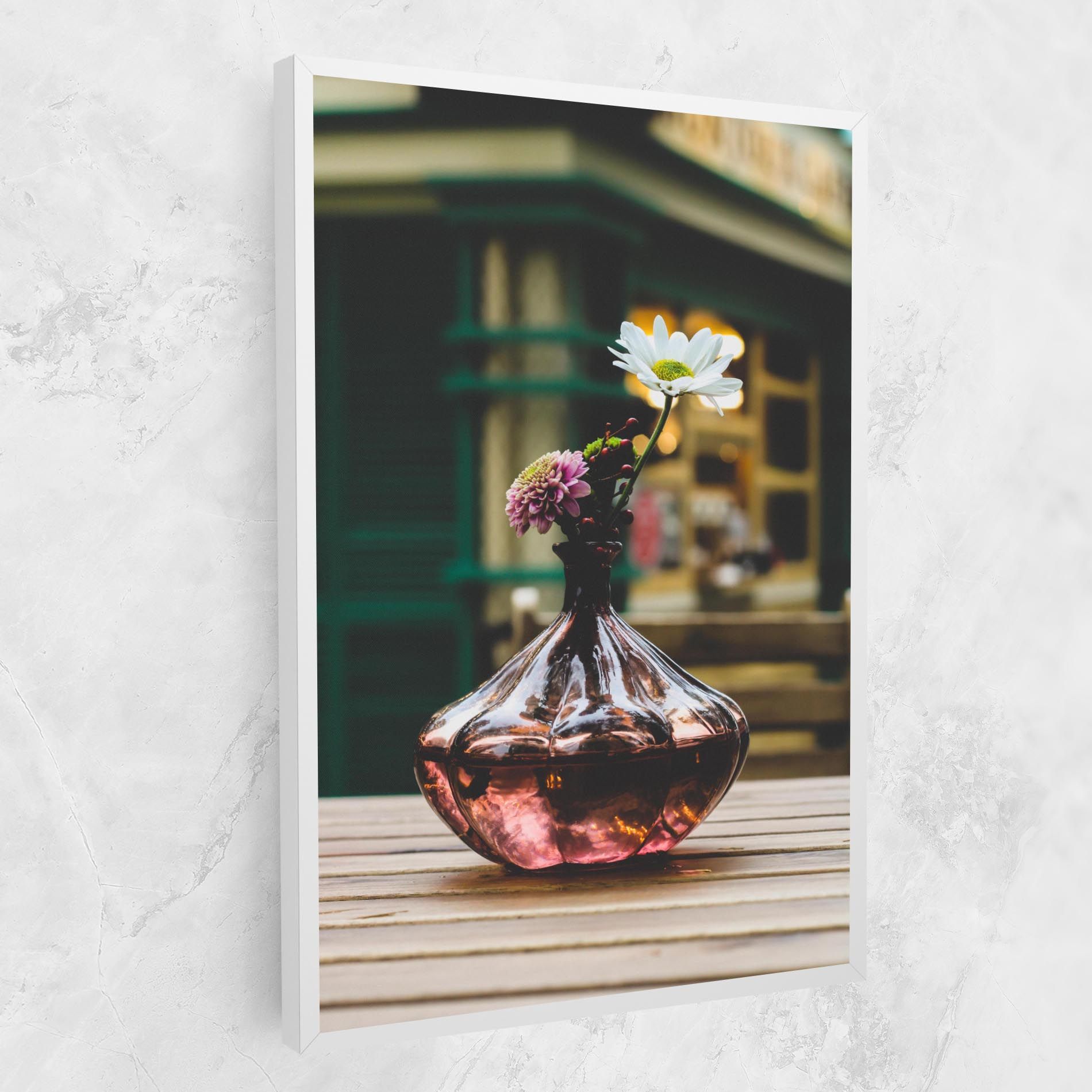 Pink Vase Flower mockup 1