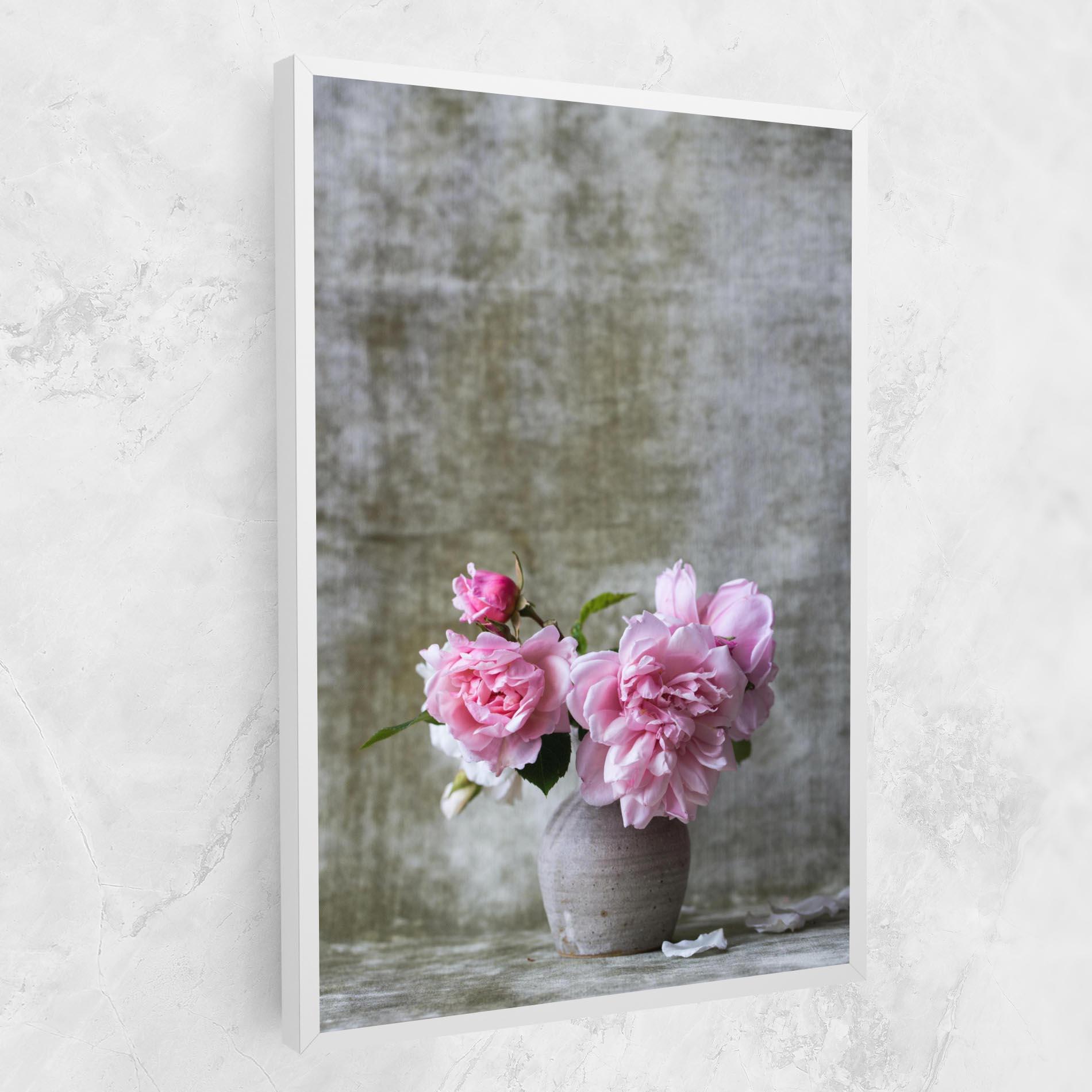 Tablou Canvas Rose Vase mockup 1