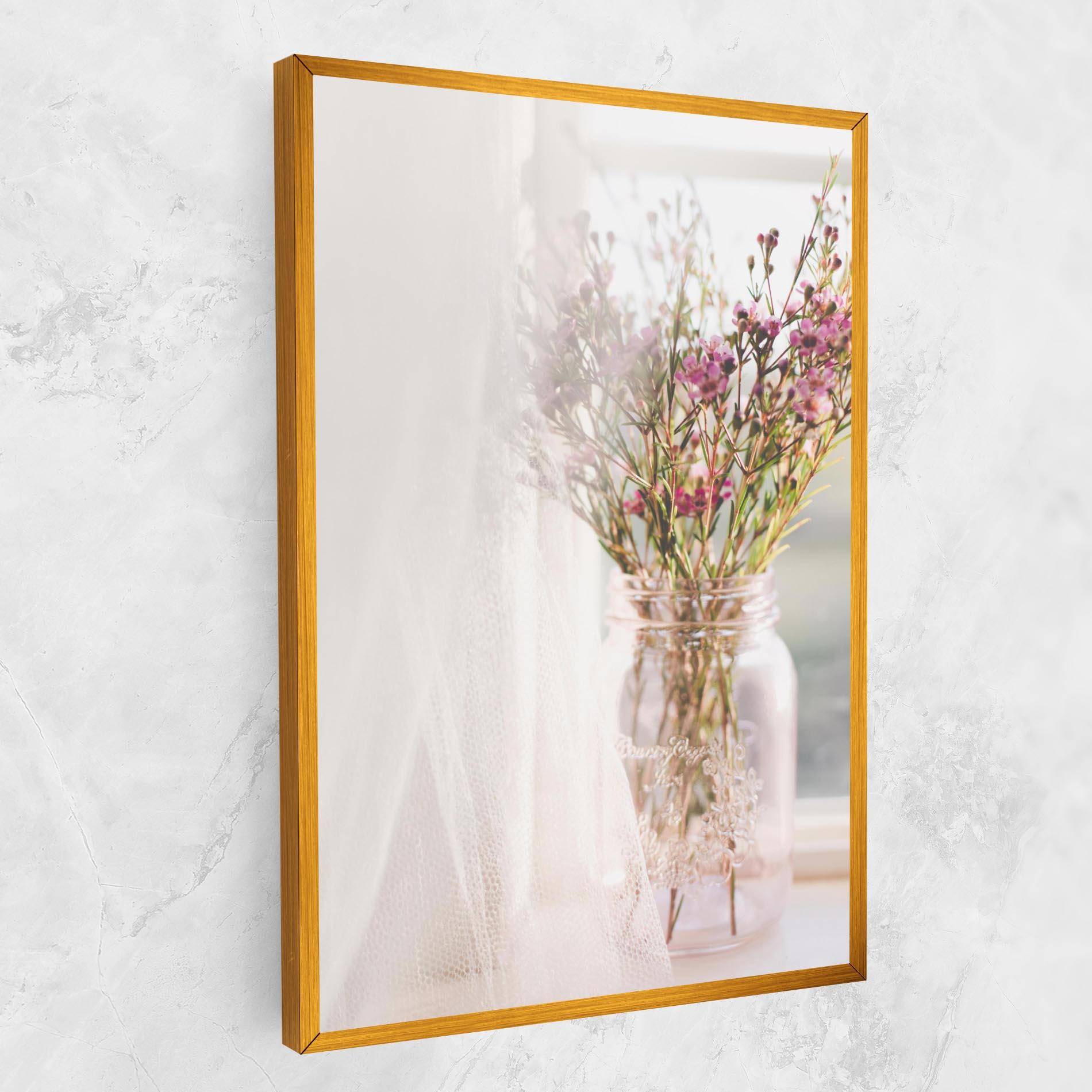 Tablou Canvas Field Flowers Vase mockup 1