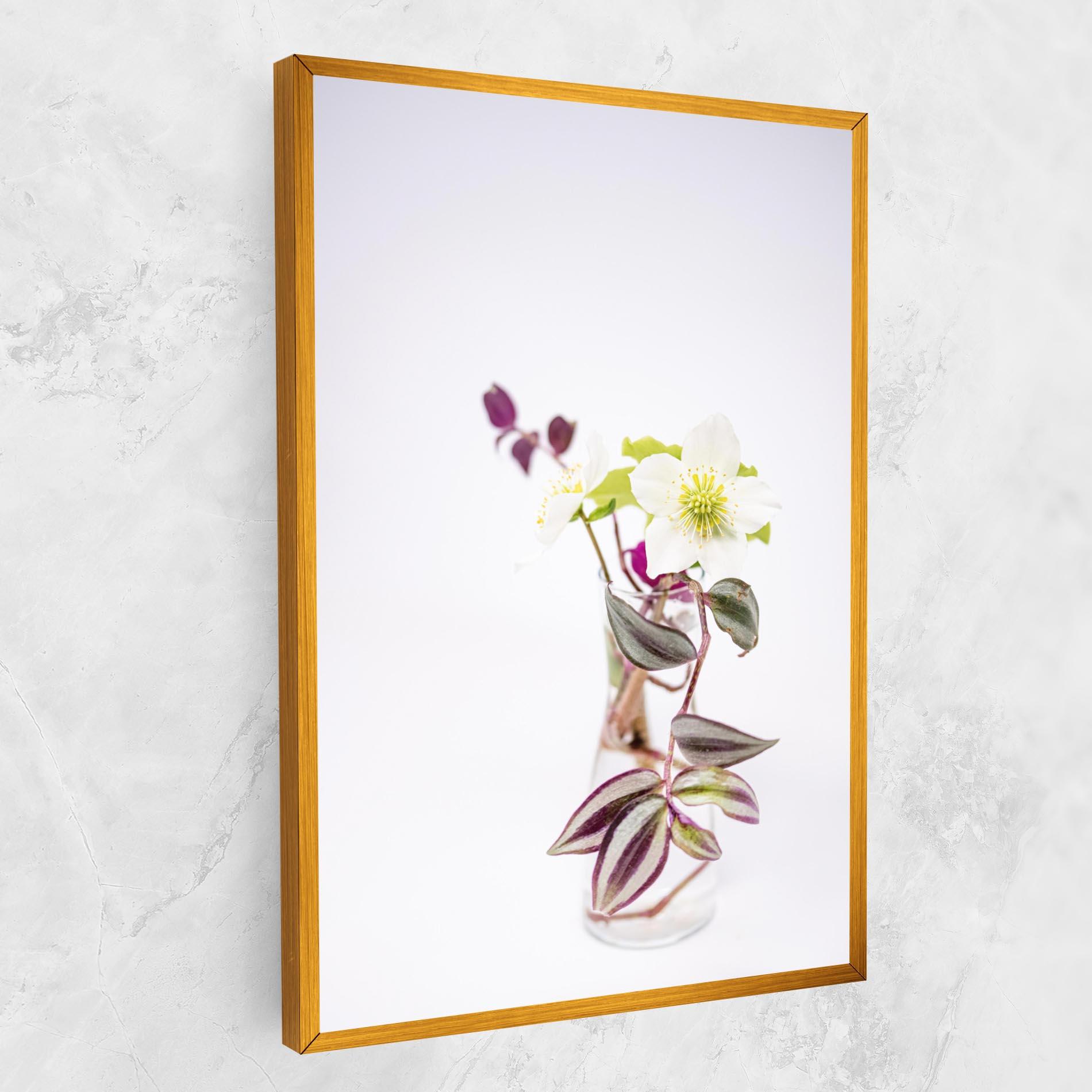 Tablou Canvas Pretty Leaf Vase mockup 1