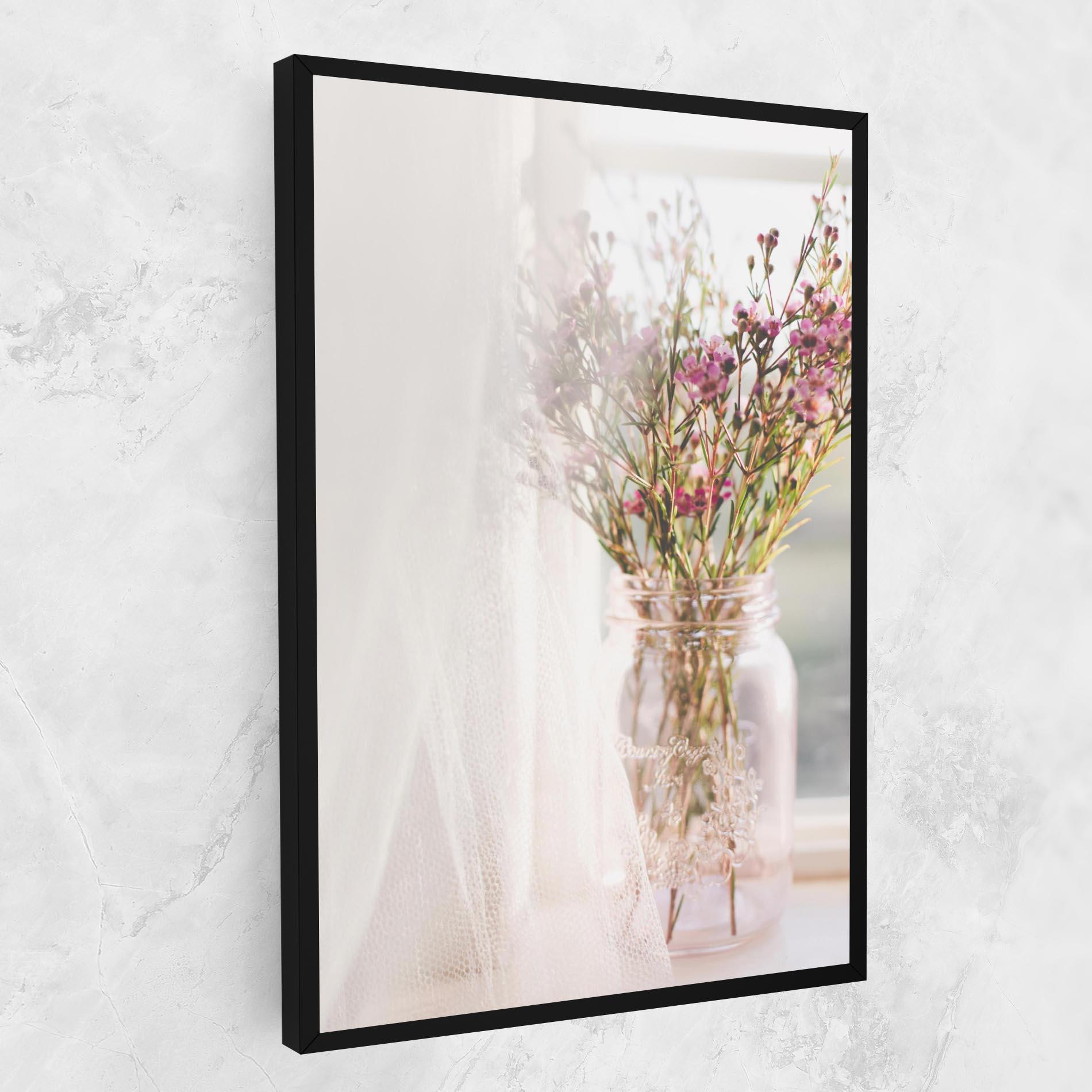 Tablou Canvas Field Flowers Vase mockup 1
