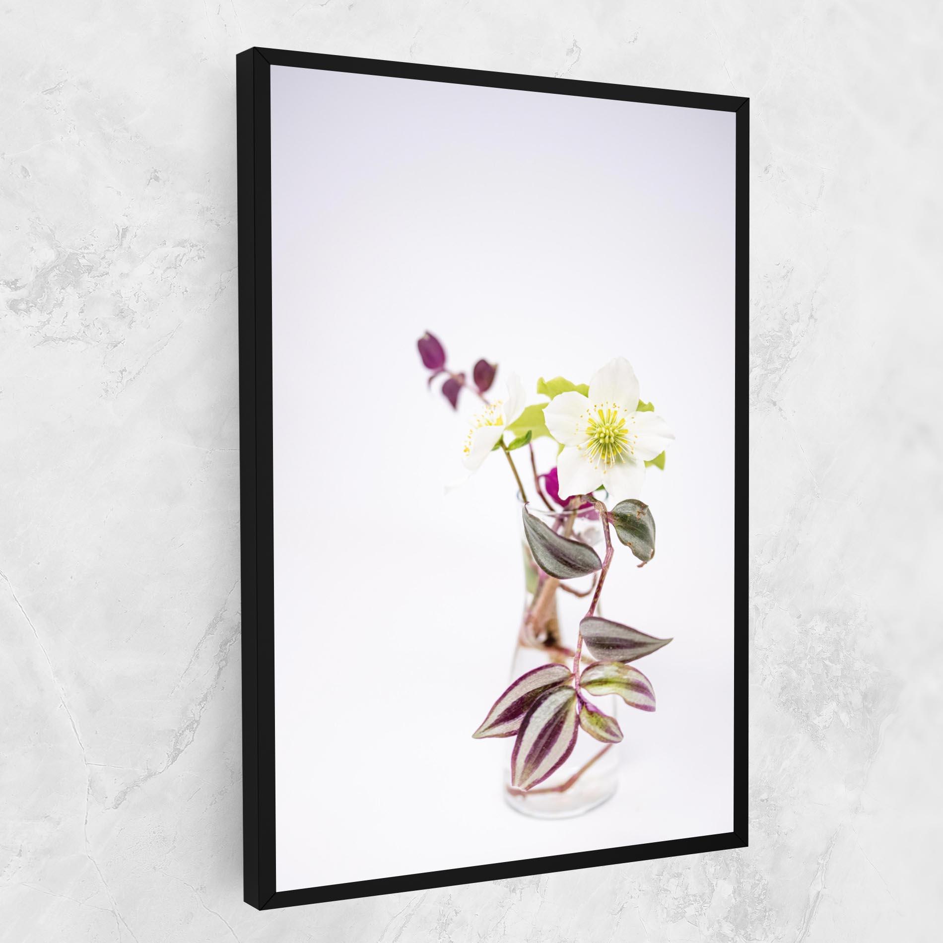 Tablou Canvas Pretty Leaf Vase mockup 1