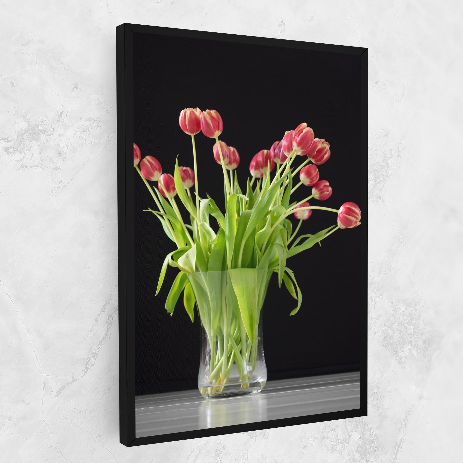 Tablou Canvas Tiny Tulips Vase mockup 1