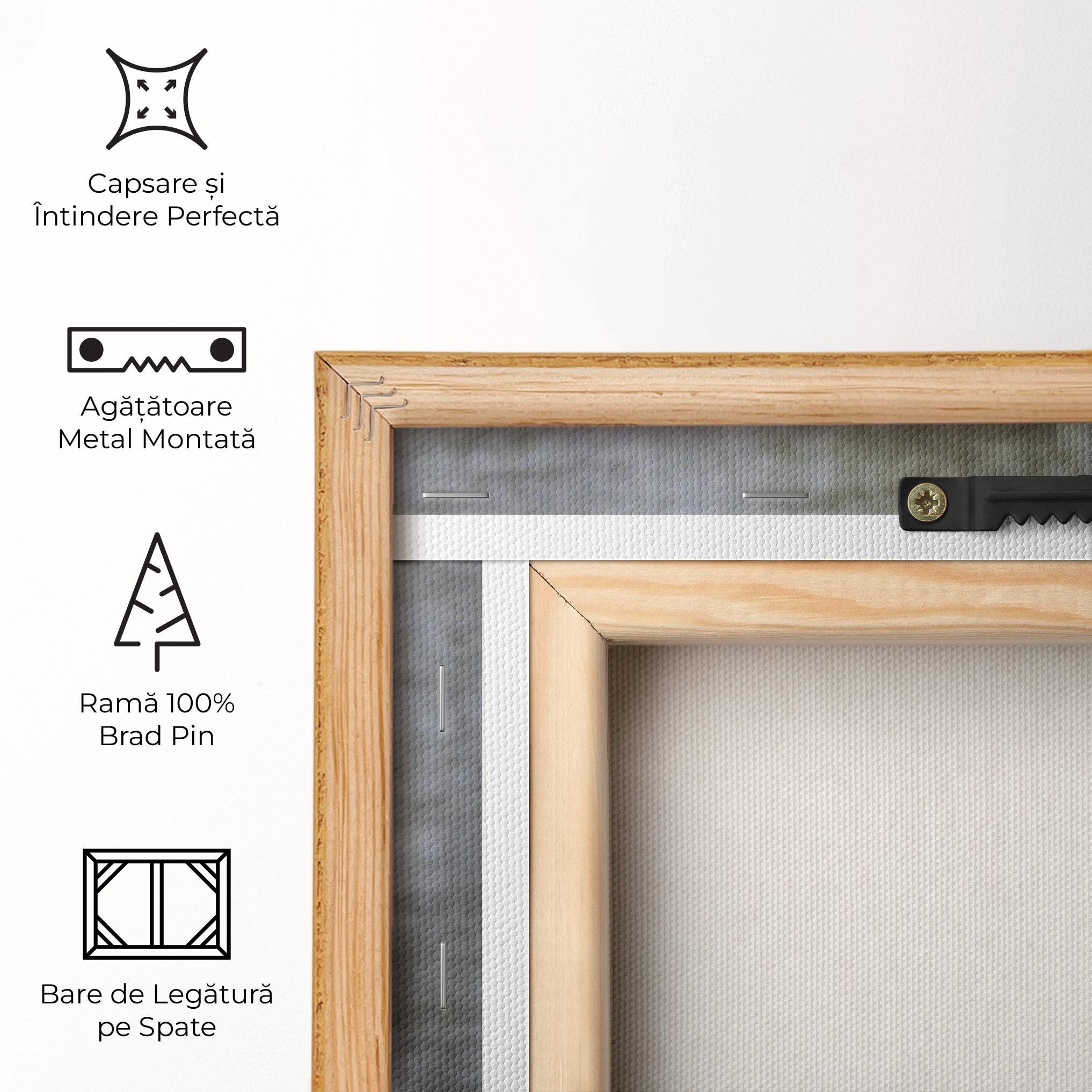 Tablou Canvas Rose Vase mockup 5