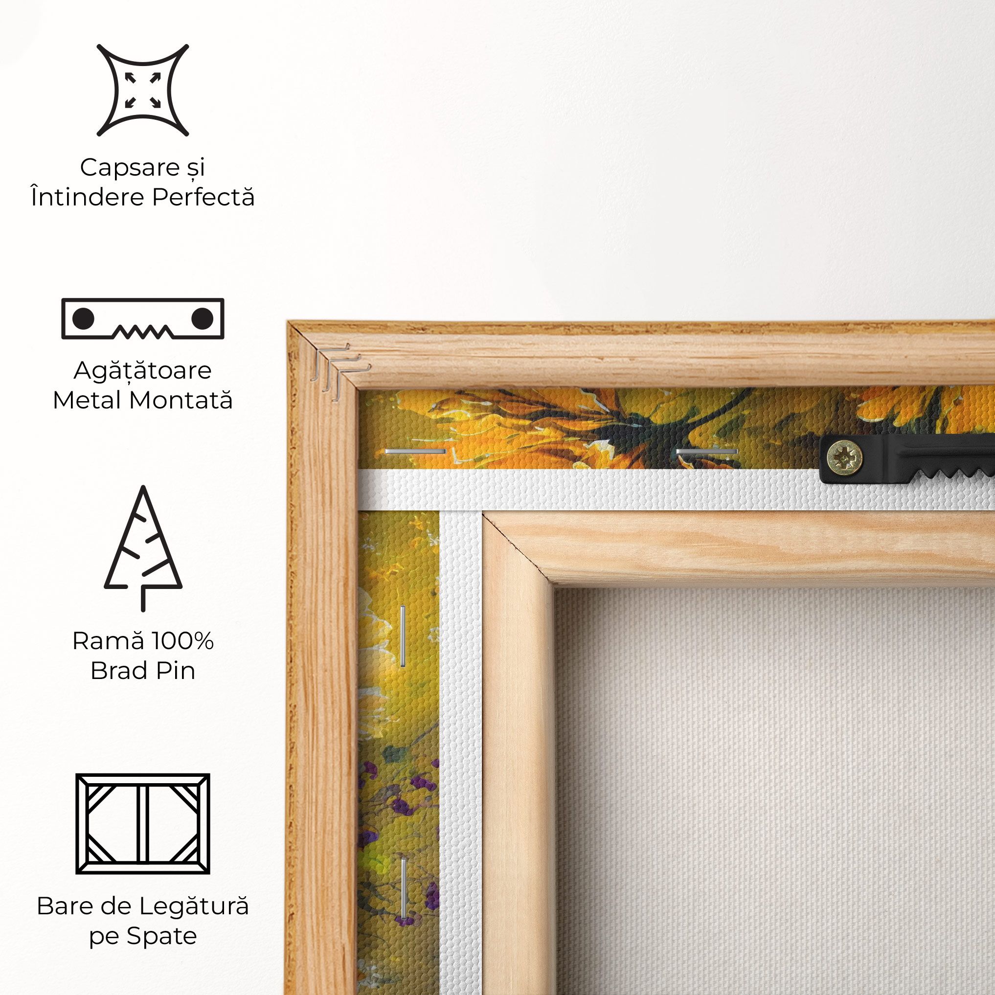 Yellow Flower Art Vase mockup 5