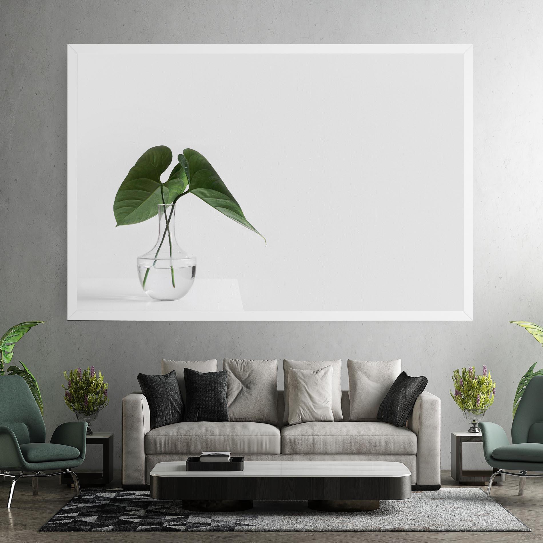 Tablou Canvas White Table Vase mockup 7