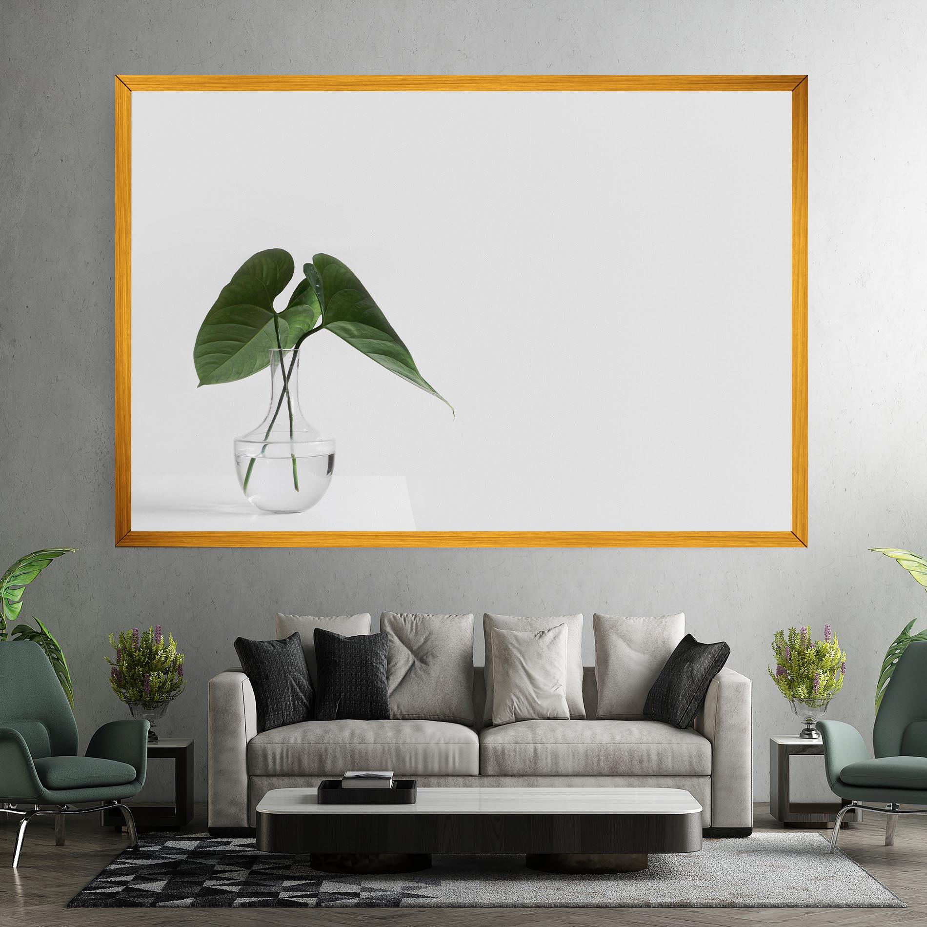 Tablou Canvas White Table Vase mockup 7