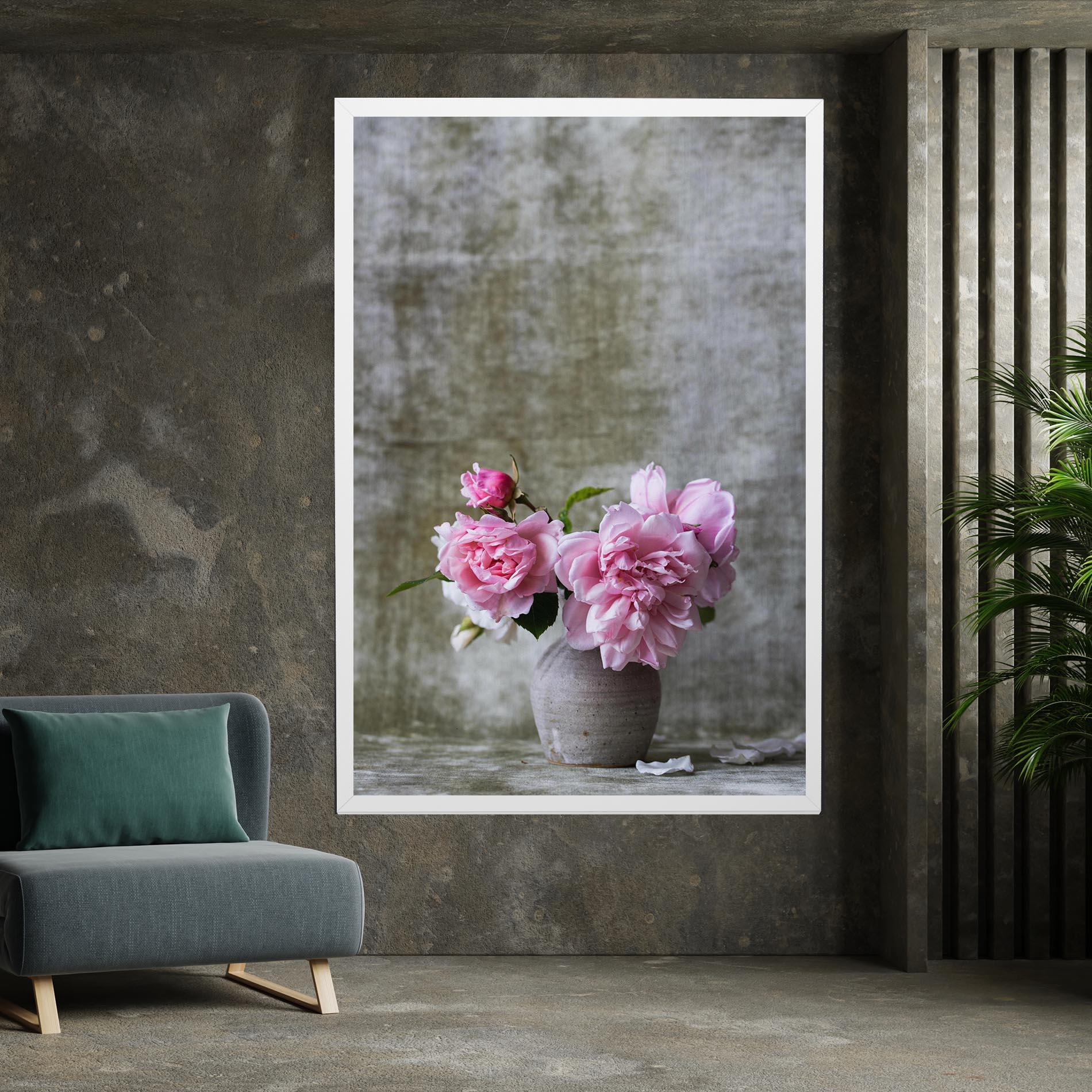 Tablou Canvas Rose Vase mockup 7