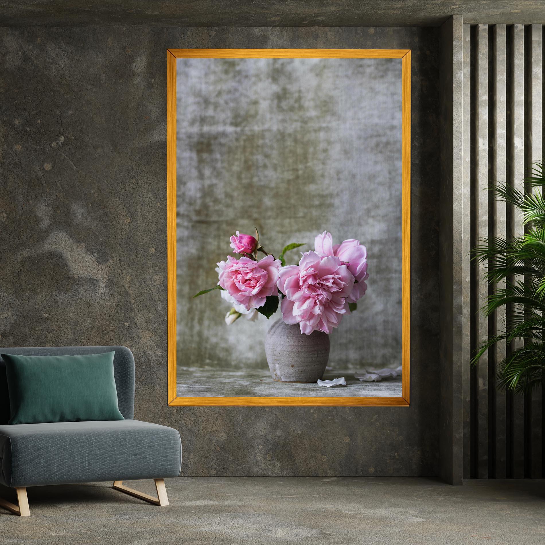 Tablou Canvas Rose Vase mockup 7