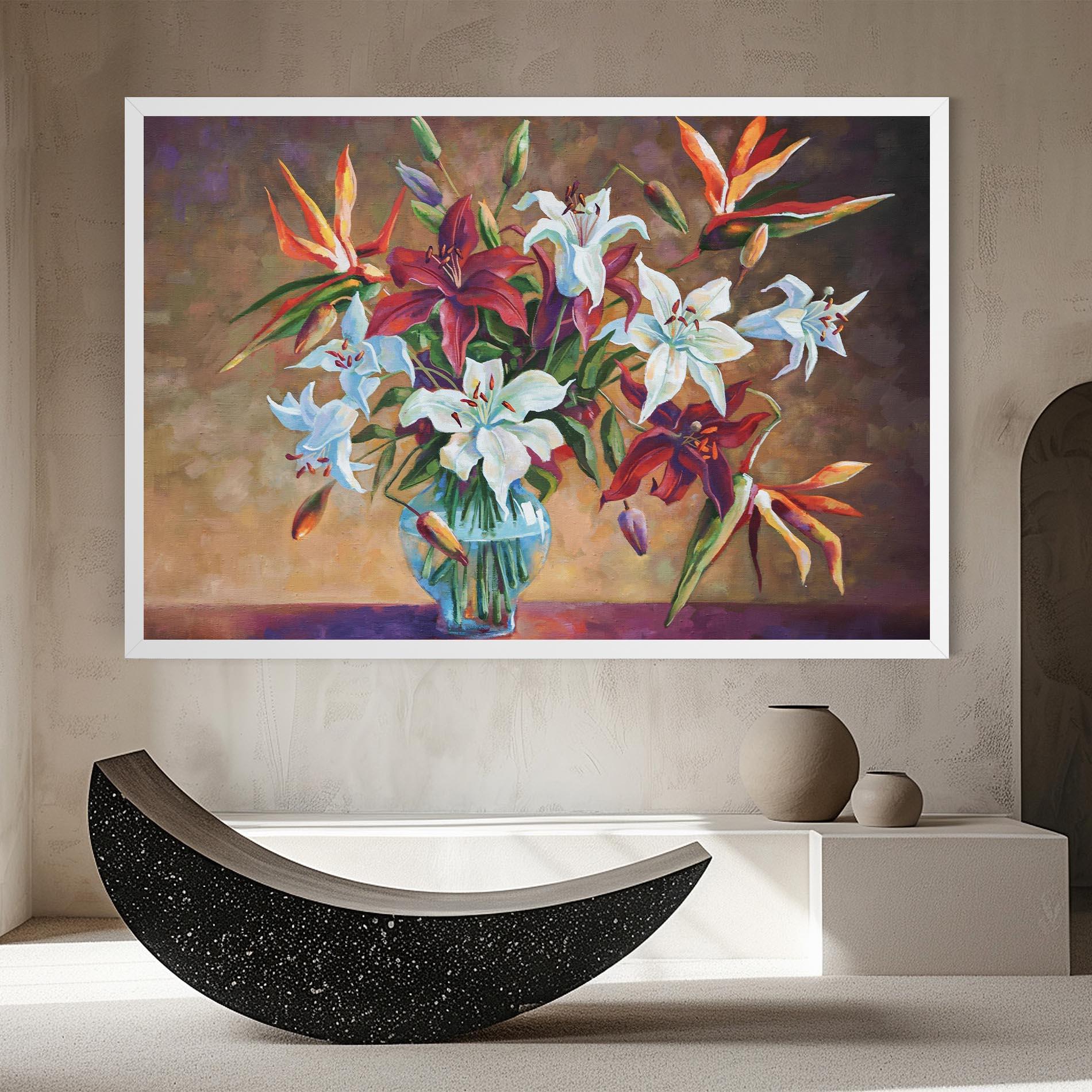 Tablou Canvas Flower Vase mockup 8