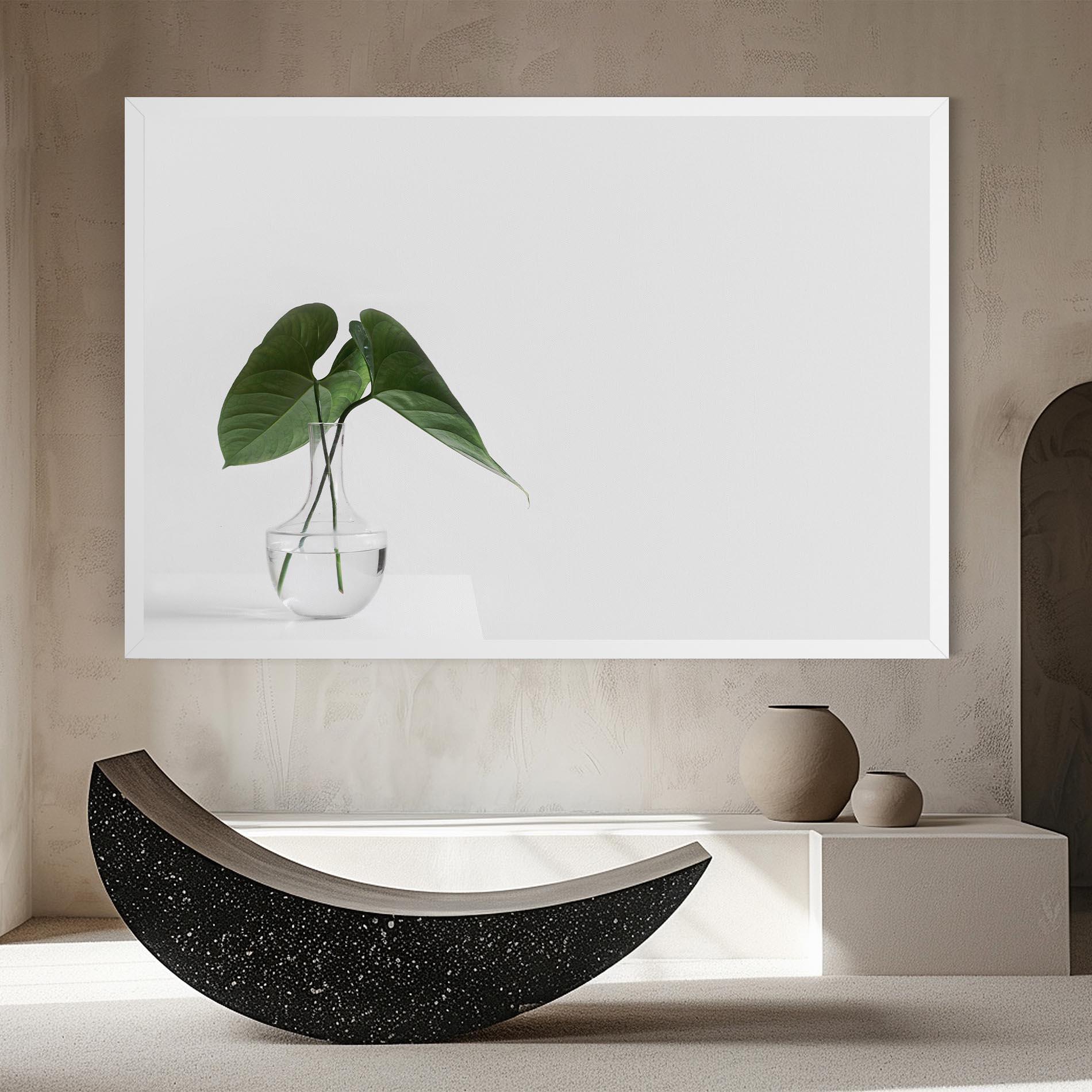 Tablou Canvas White Table Vase mockup 8